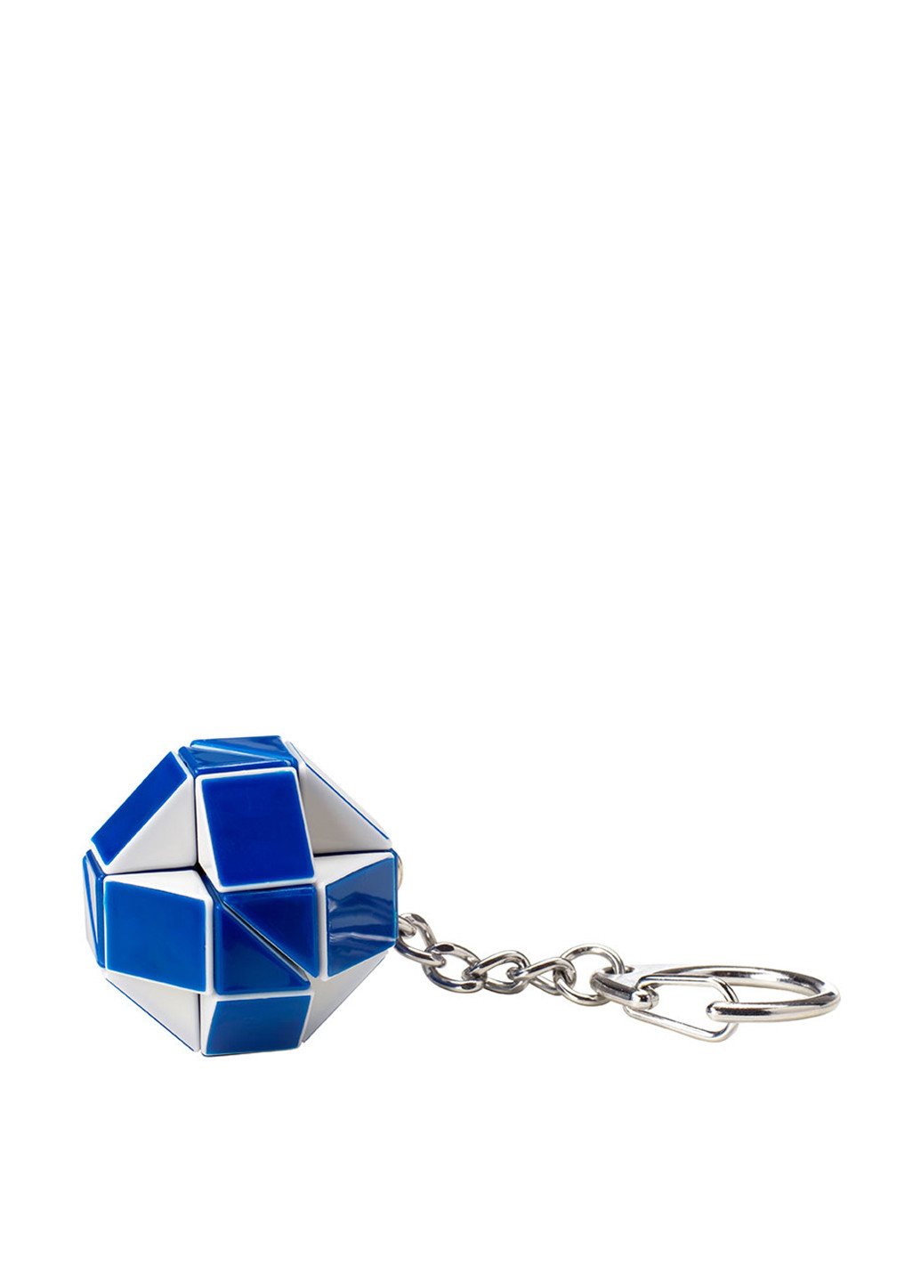 Мини-головоломка – ЗМЕЙКА БЕЛО-ГОЛУБАЯ (с кольцом) Rubik's (140924561)