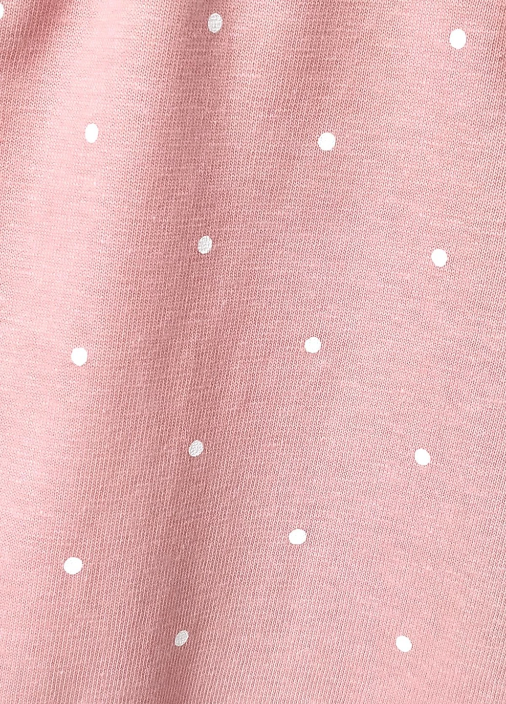 Розовые домашние демисезонные брюки H&M