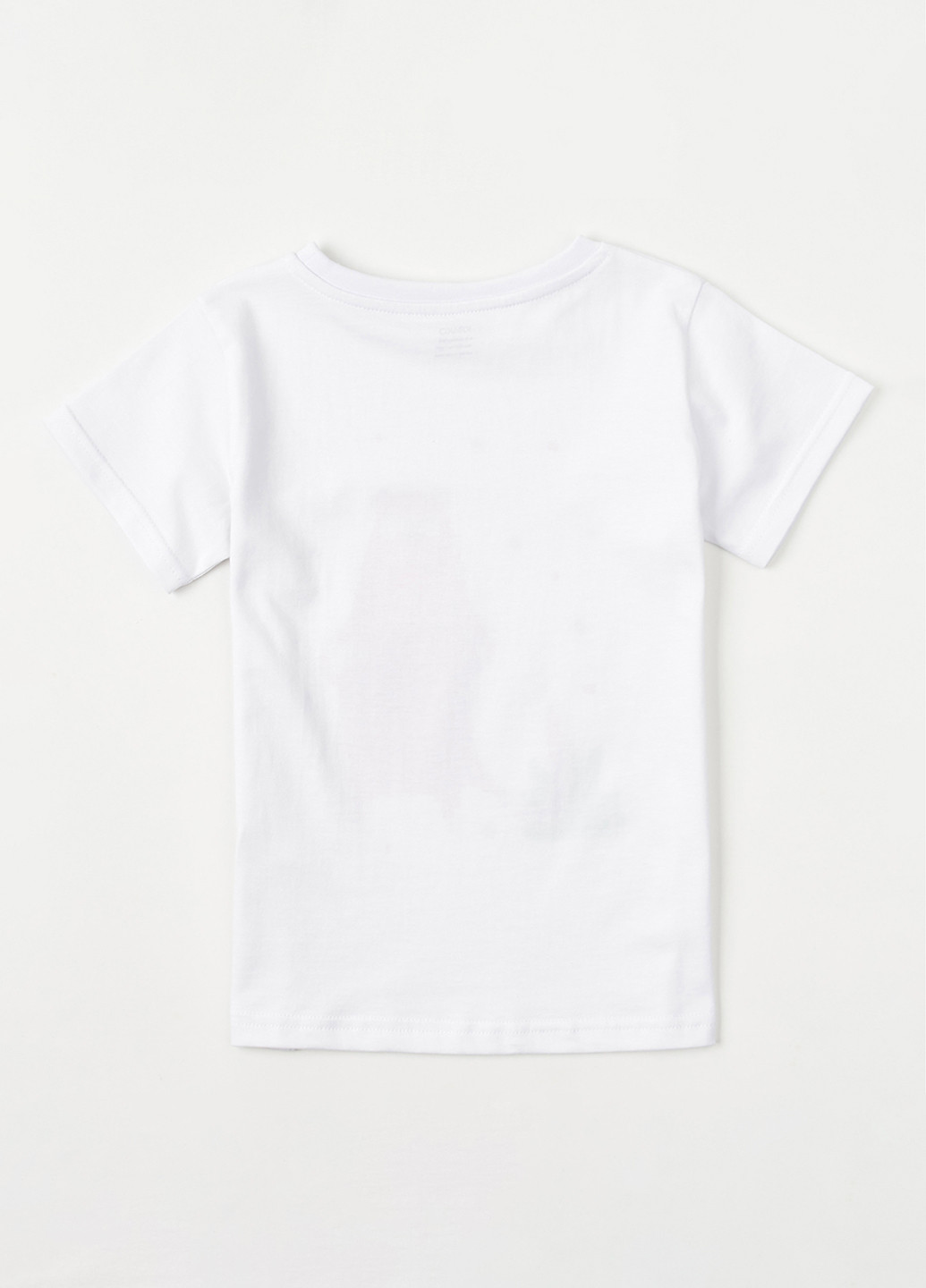 Белая летняя футболка KRAKO