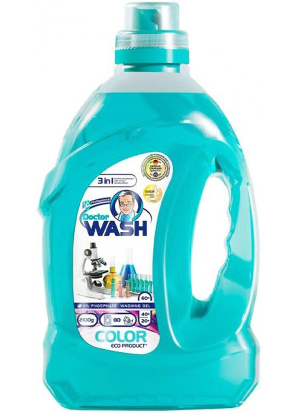 Гель для стирки цветных вещей 2.1 кг (90 прань) Doctor Wash (254255791)