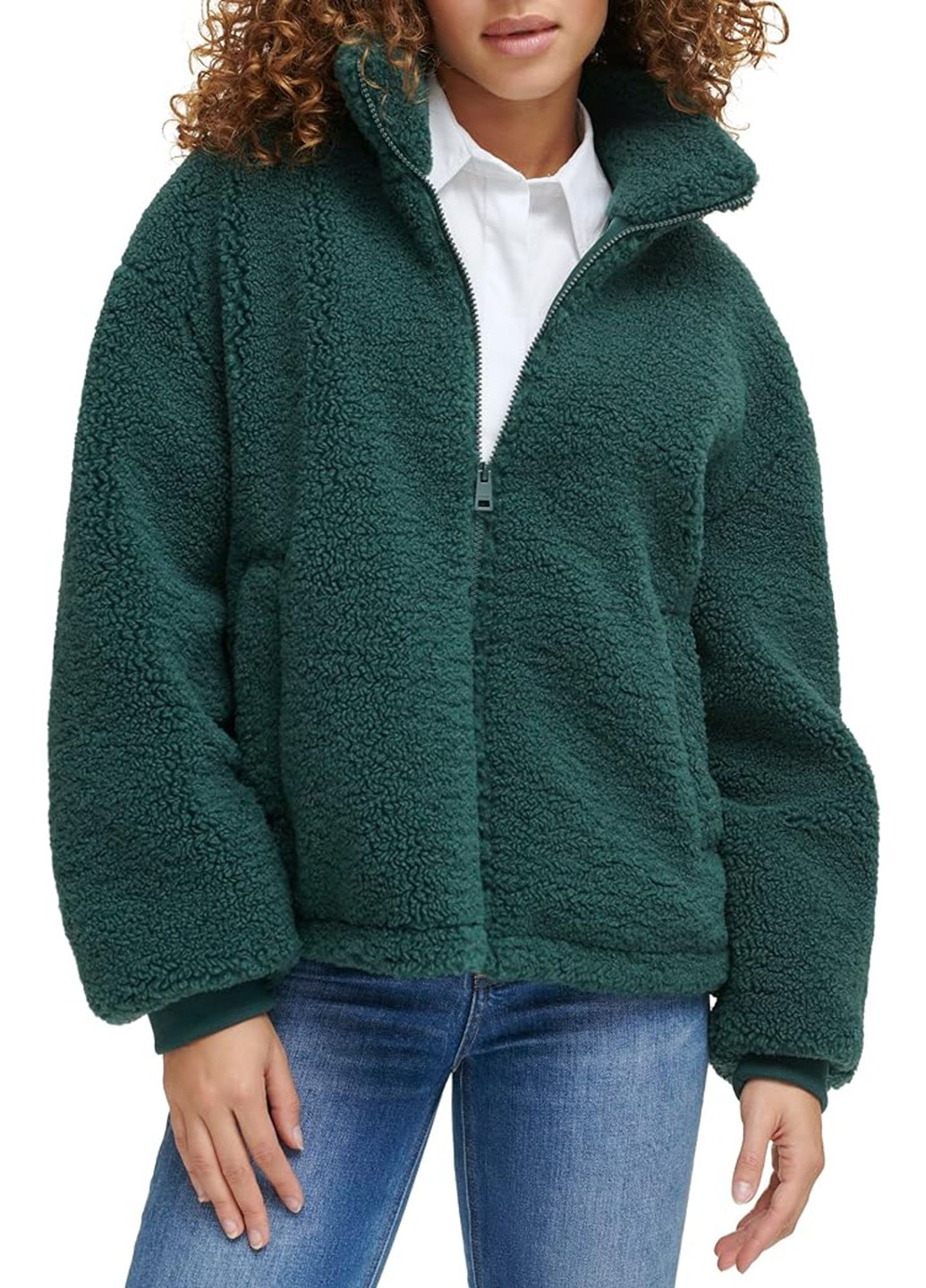 Зеленая демисезонная куртка Levi's