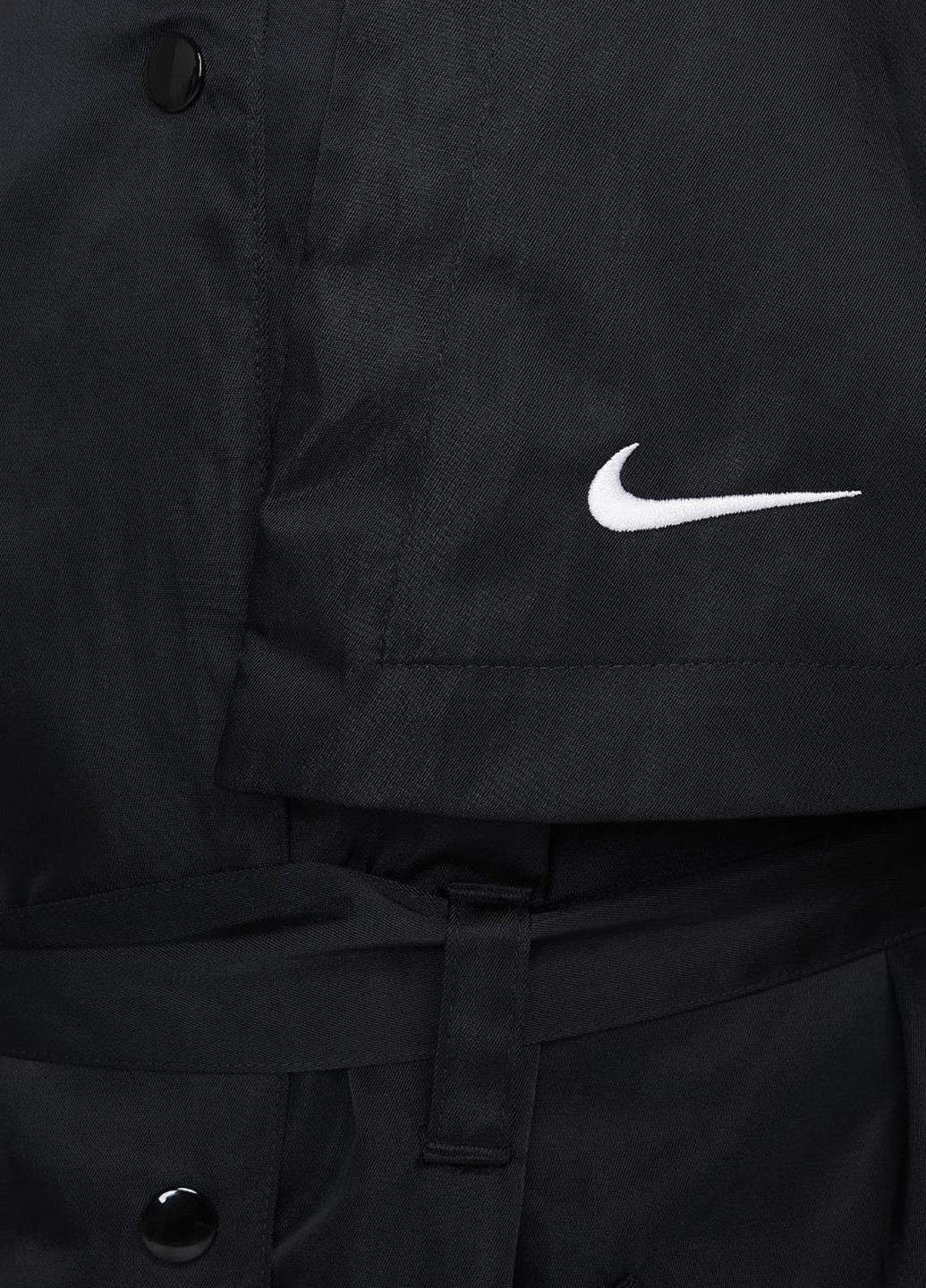 Чорна демісезонна куртка fb4521-010 Nike Sportswear Essentials Trench Jacket