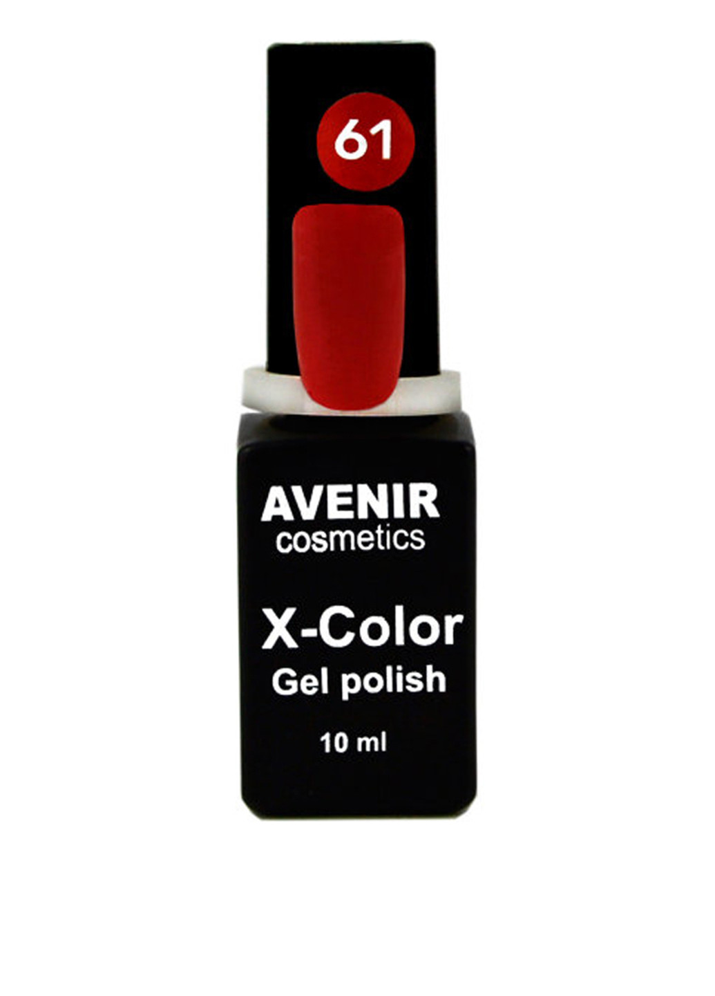 Гель-лак для нігтів X-Color №061 Milano Red AVENIR Cosmetics (88098704)