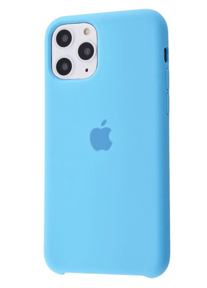 Силиконовый Чехол Накладка Silicone Case для iPhone 11 Pro Max Blue No Brand (254091281)