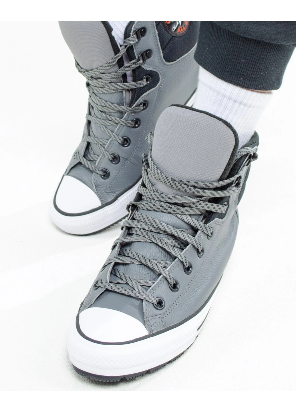 Сірі кеди chuck taylor all star berkshire boot Converse