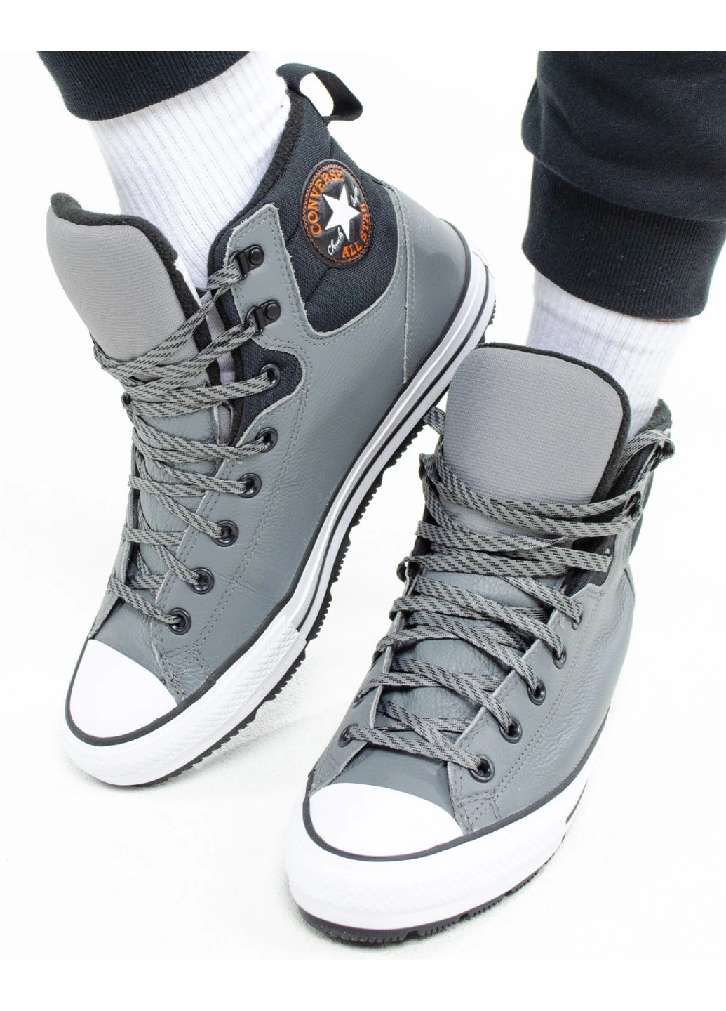 Сірі кеди chuck taylor all star berkshire boot Converse