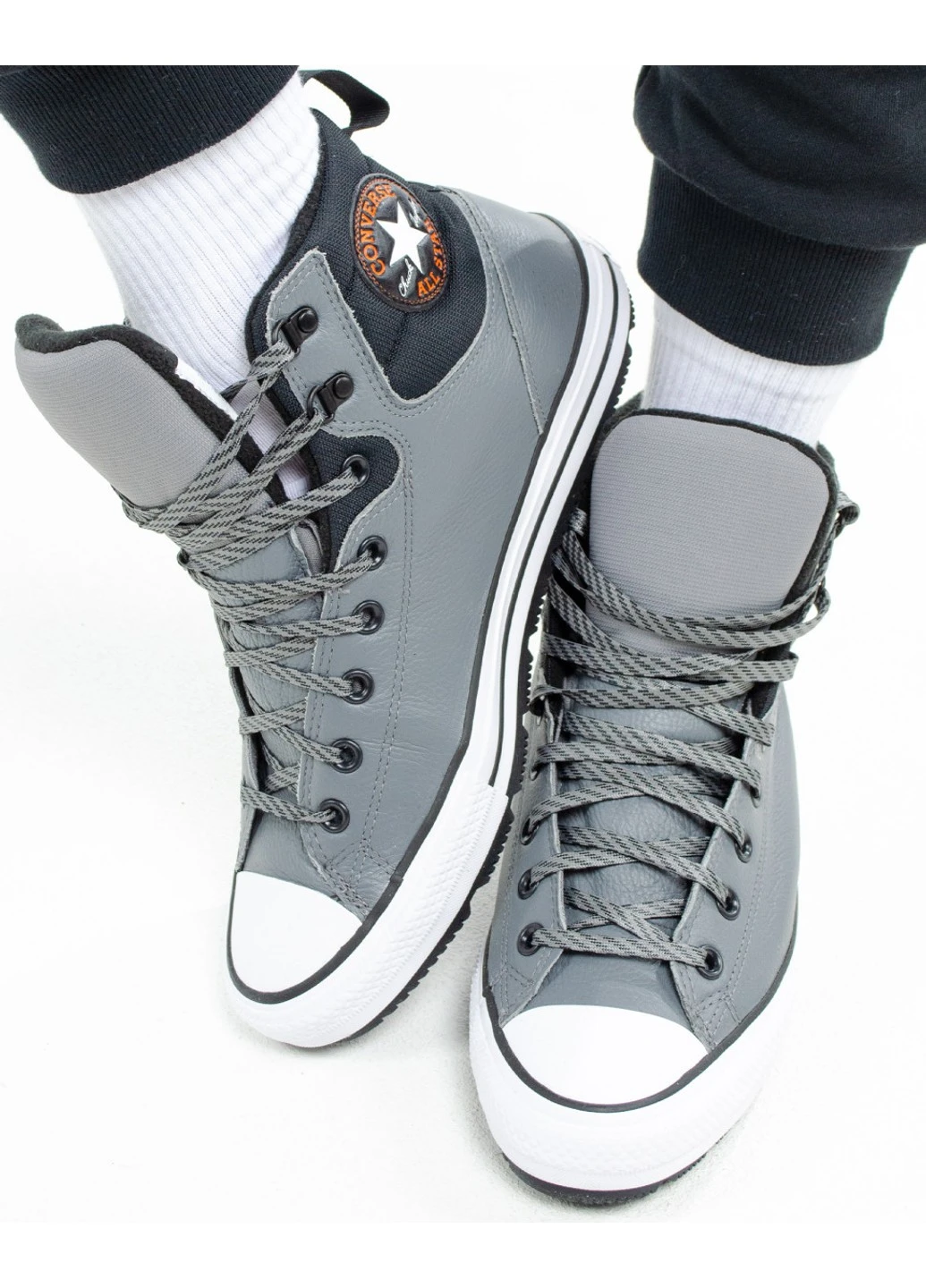 Сірі кеди chuck taylor all star berkshire boot Converse