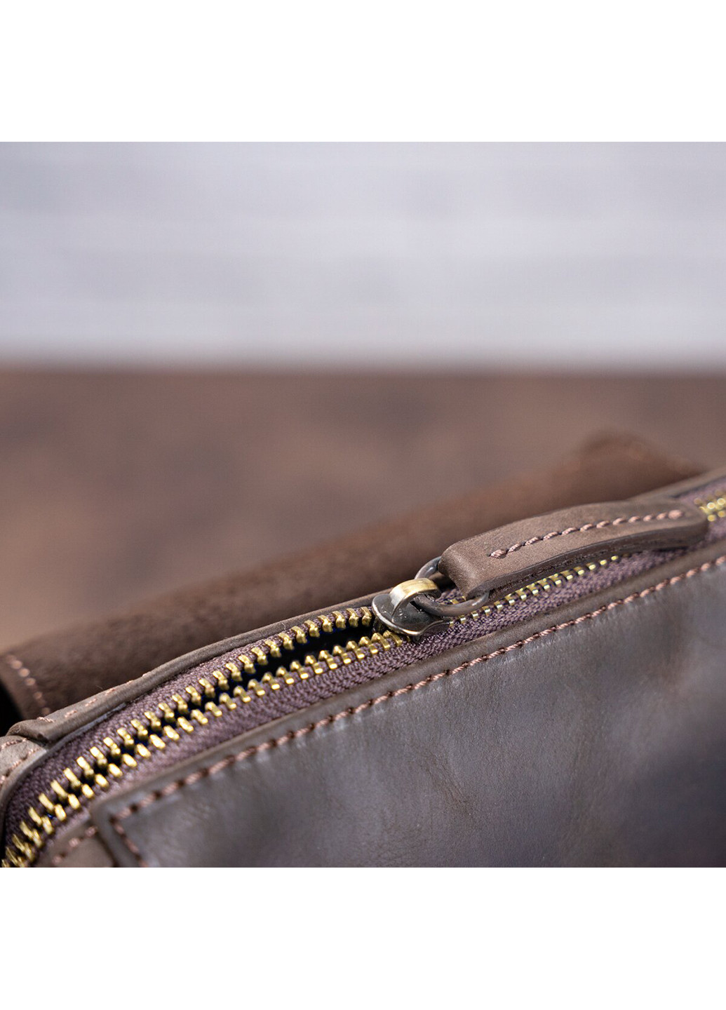 Мужская кожаная сумка 19х23х6 см Shvigel (229459151)