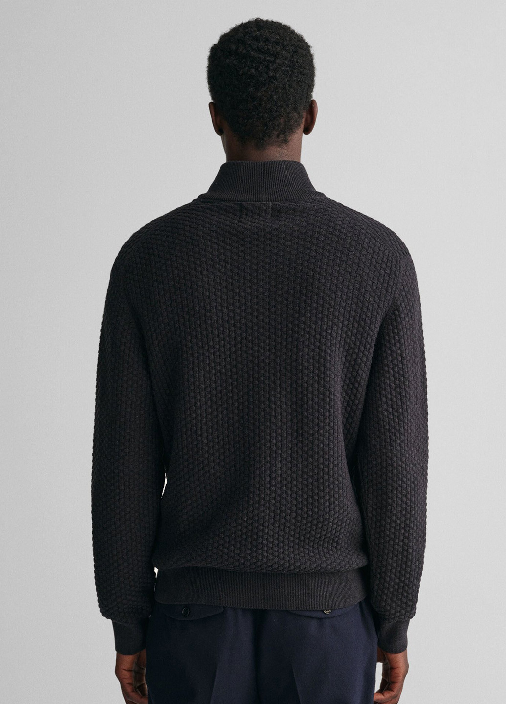 Темно-серый зимний свитер Gant