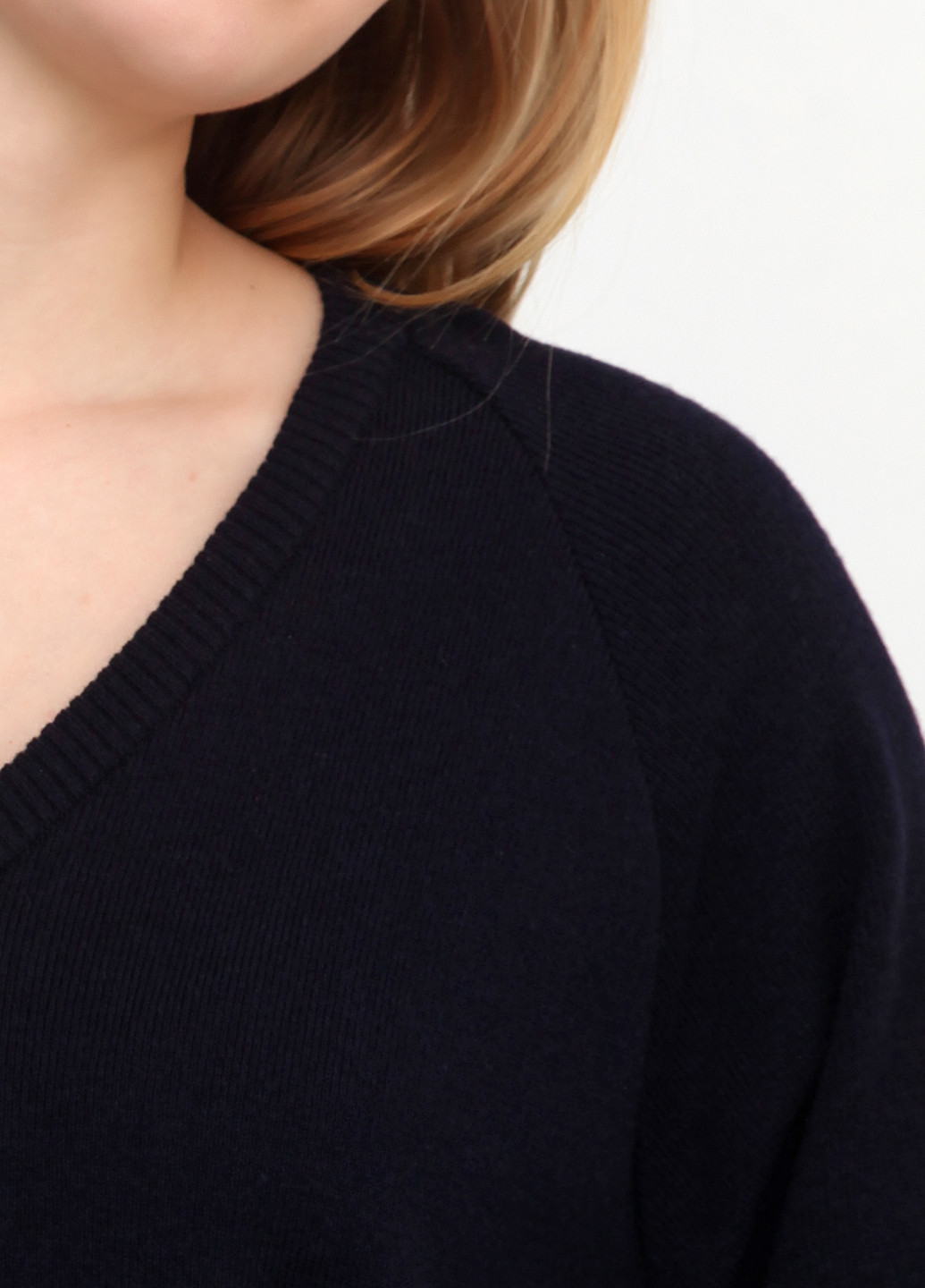 Темно-синий демисезонный пуловер пуловер Courtelle