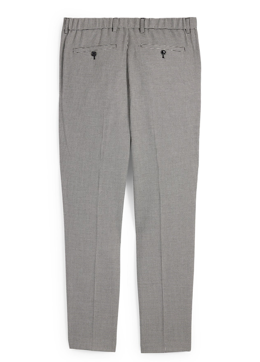 Черно-белые кэжуал демисезонные чиносы брюки C&A