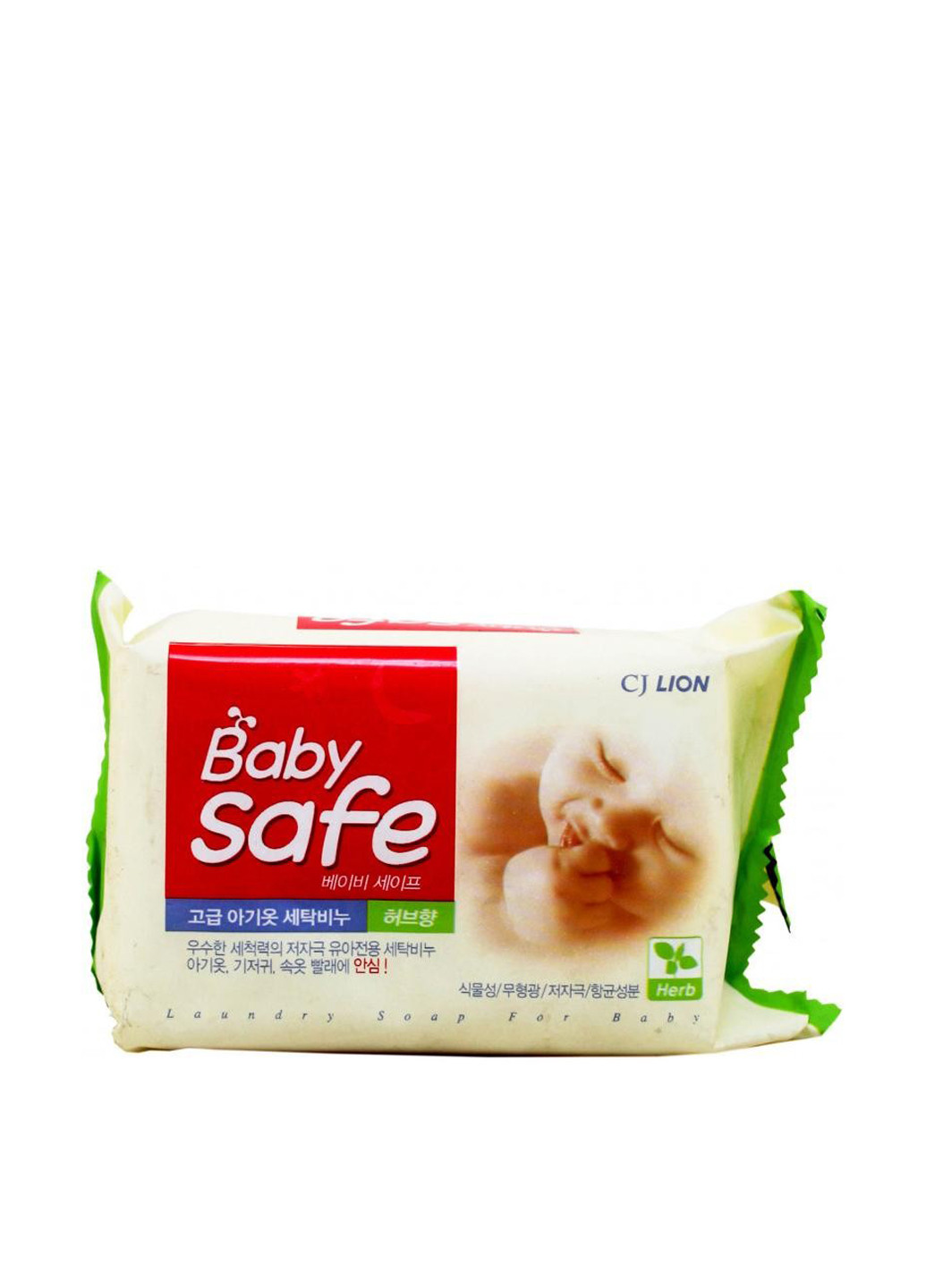 Мило для прання дитячих речей з ароматом трав Baby Safe Herbs, 190 г LION KOREA
