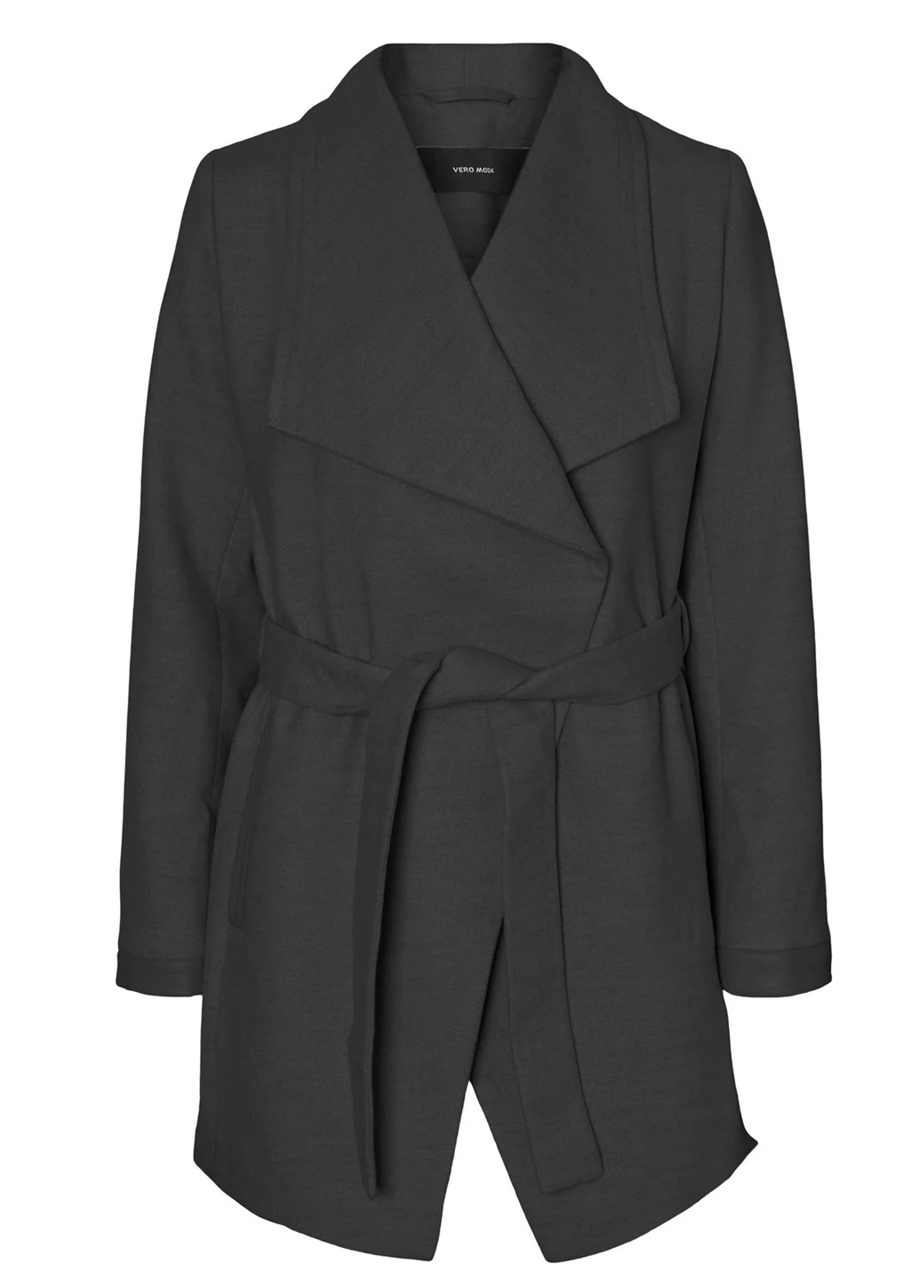 Темно-сіре демісезонне Пальто Vero Moda