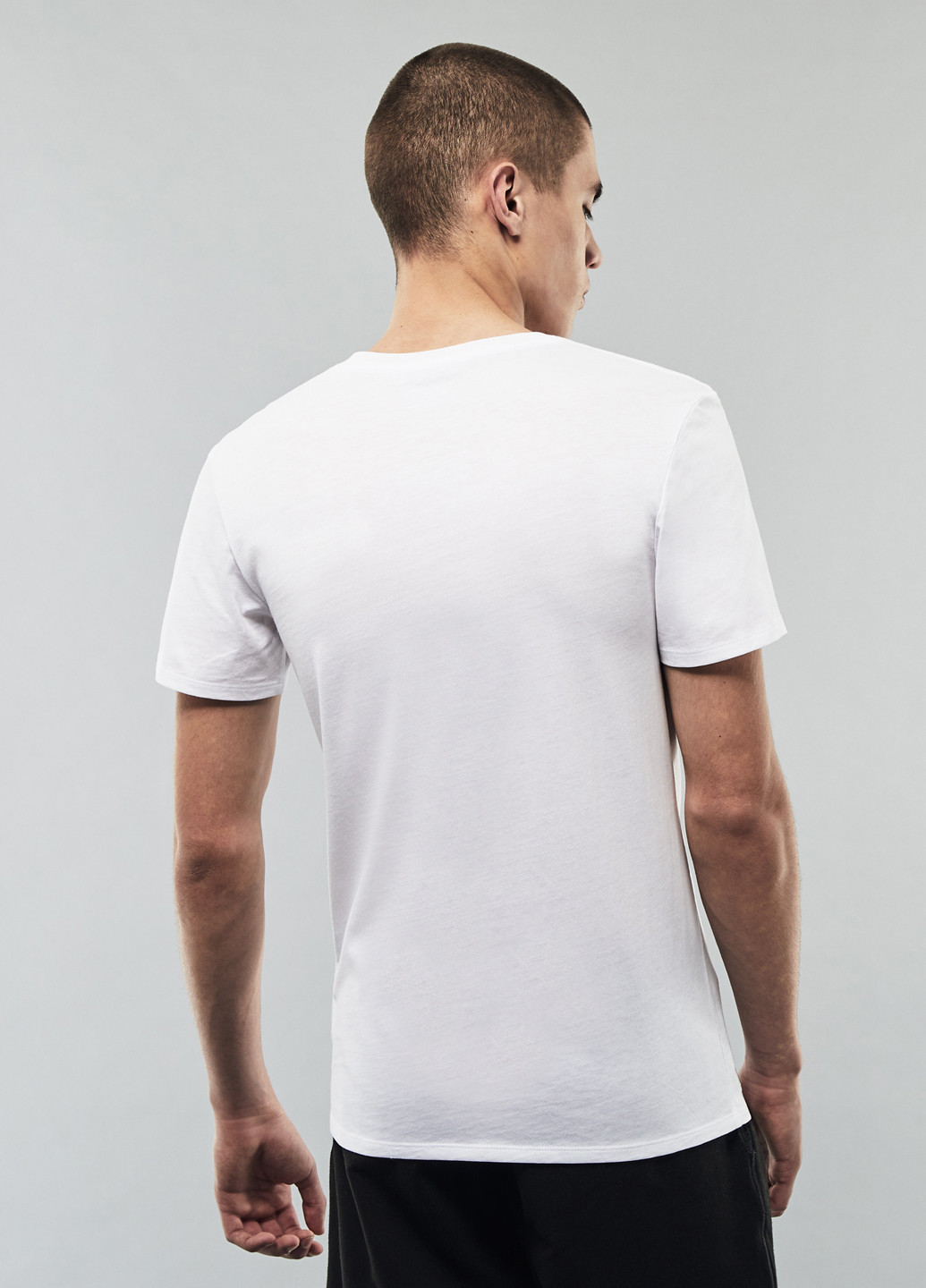 Біла футболка (3 шт.) з коротким рукавом Lacoste