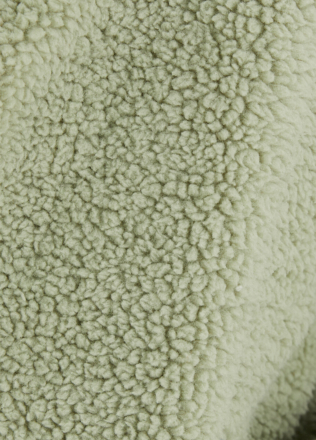 Полушубок KOTON однотонный мятный кэжуал