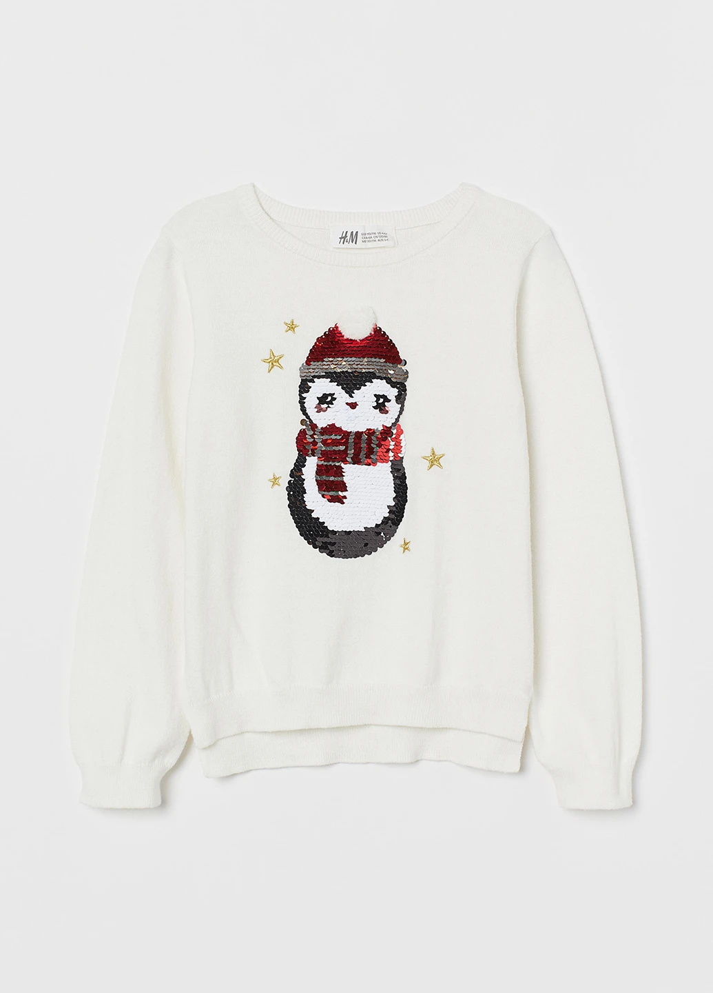 Белый демисезонный джемпер джемпер H&M