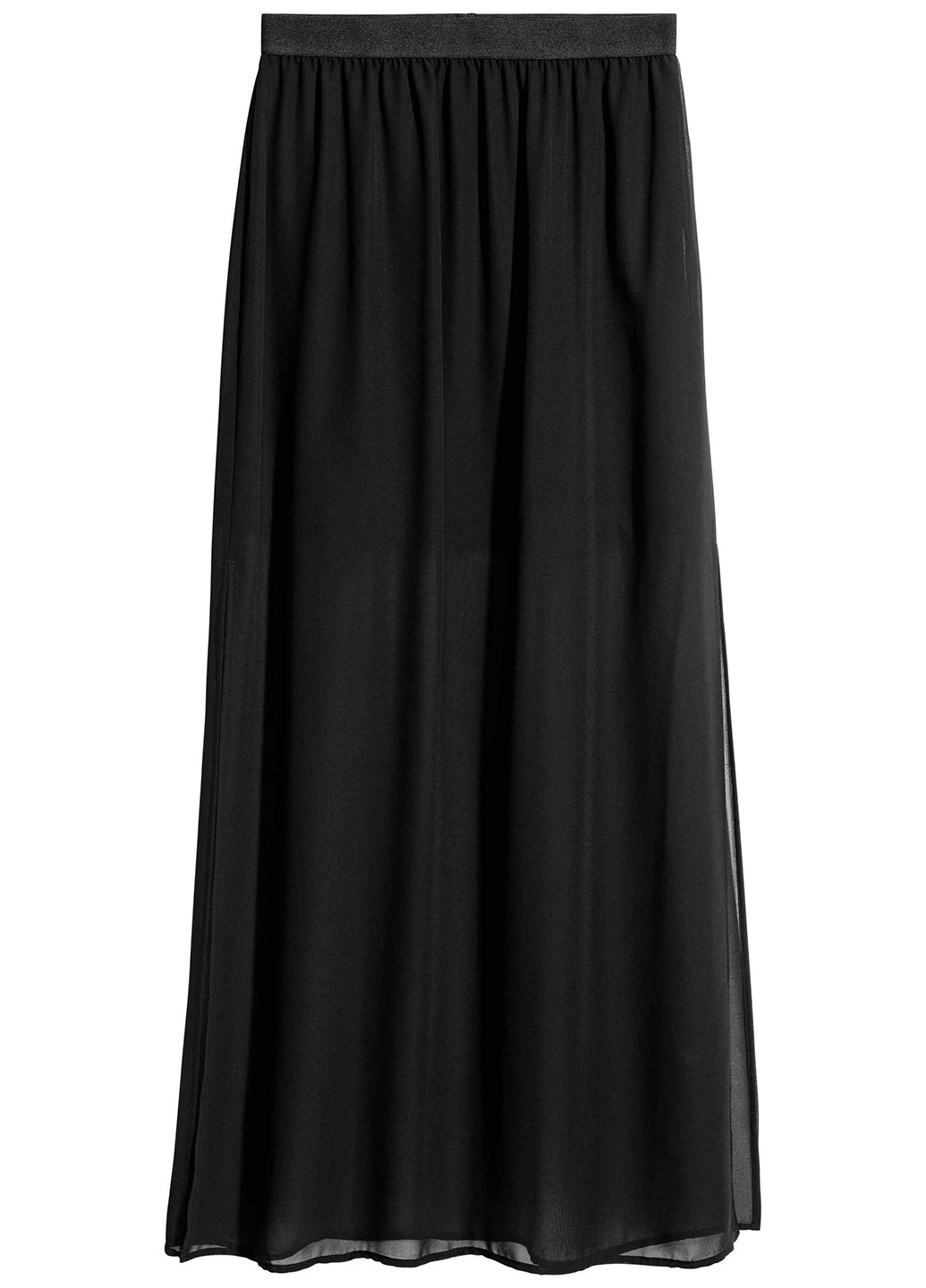 Черная кэжуал юбка H&M карандаш
