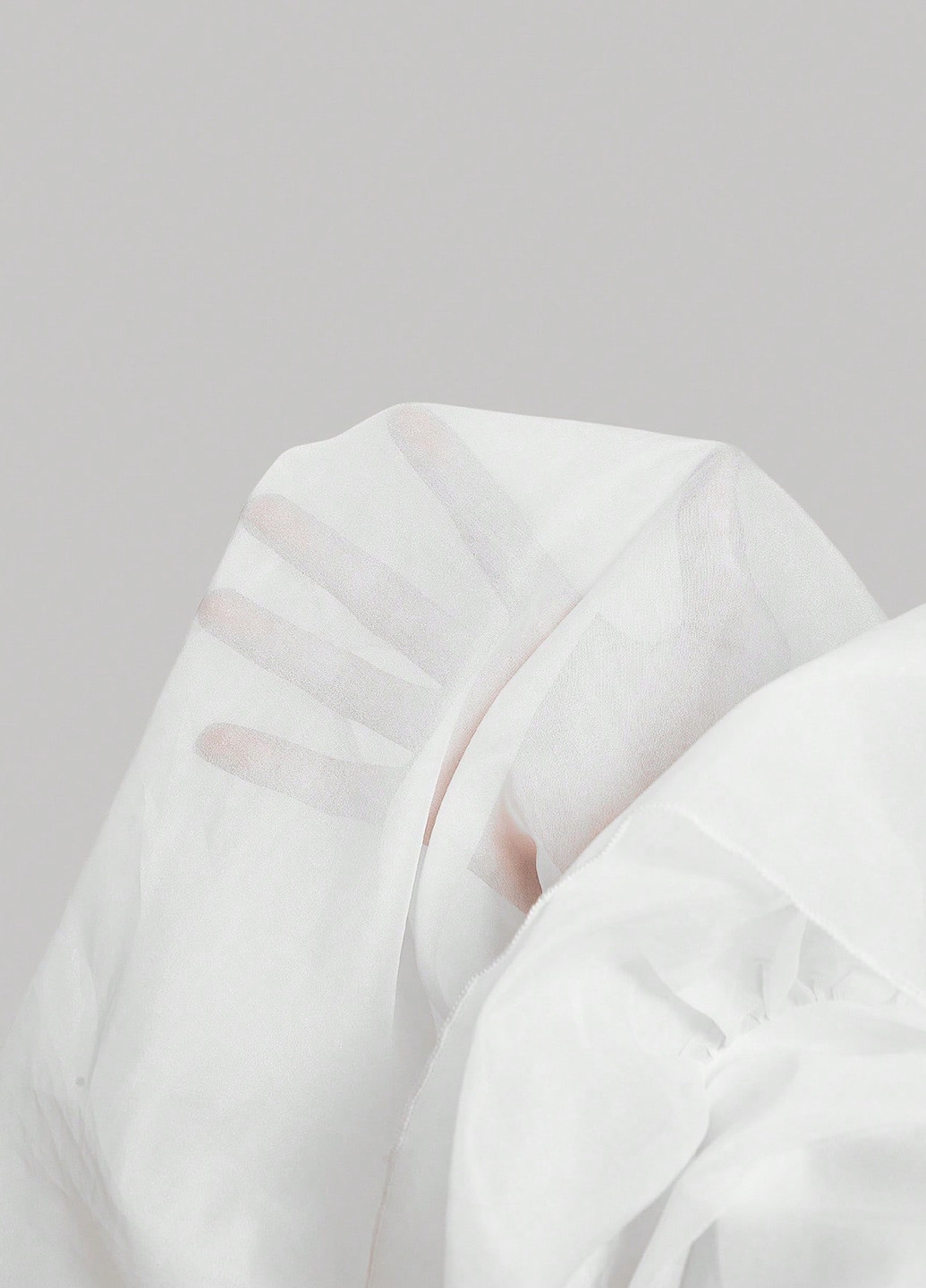 Белое праздничный, вечернее, кэжуал платье бандо, а-силуэт SHEIN однотонное