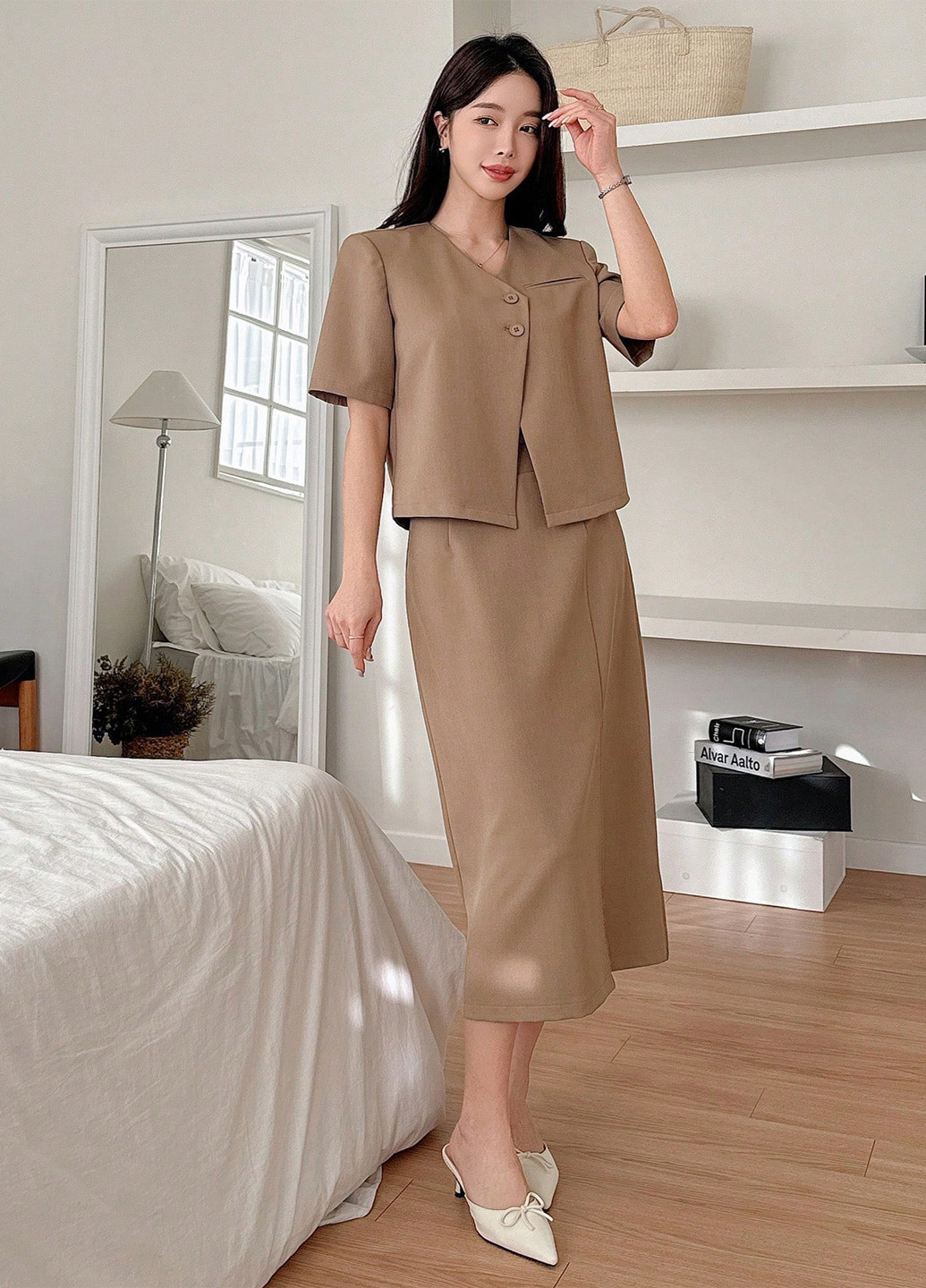 Костюм (жакет, юбка) SHEIN (366257913)