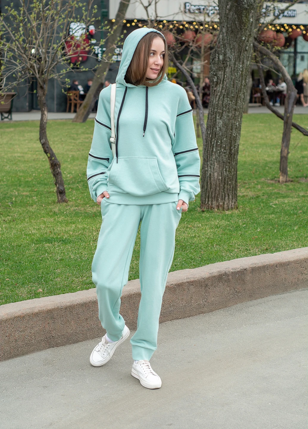 Худі oversize "SNAKE" м'ятна InRed (248407712)