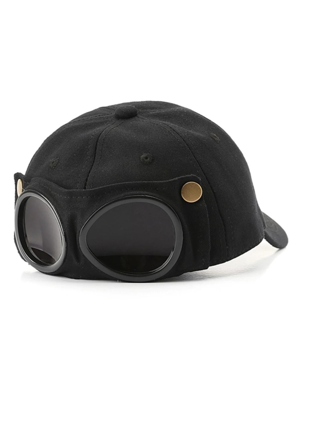 Кепка бейсболка с маской Солнцезащитные очки Hande Made унисекс Черный NoName бейсболка (250146849)
