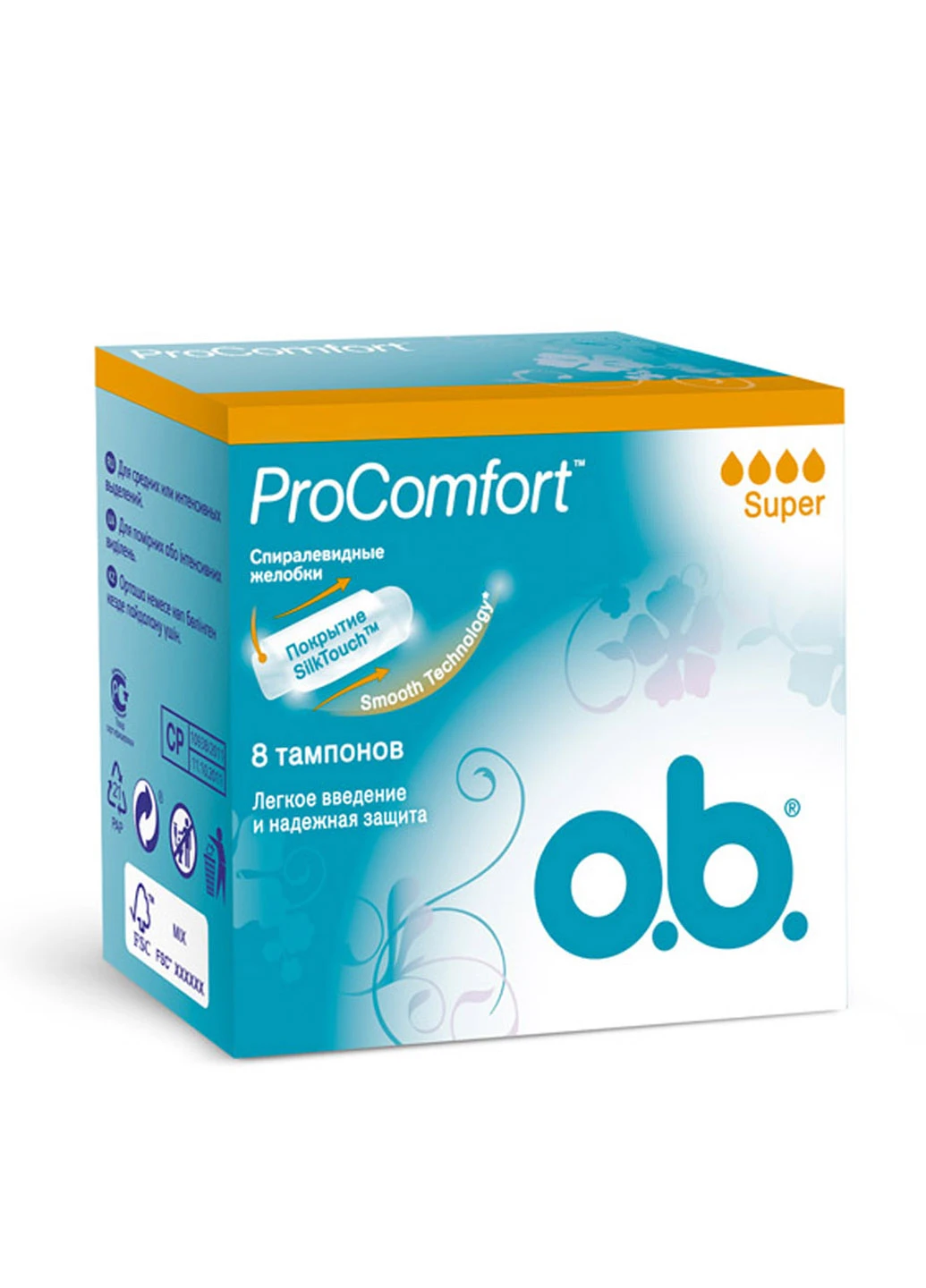 Тампони ProComfort Super O.B. (228033356)