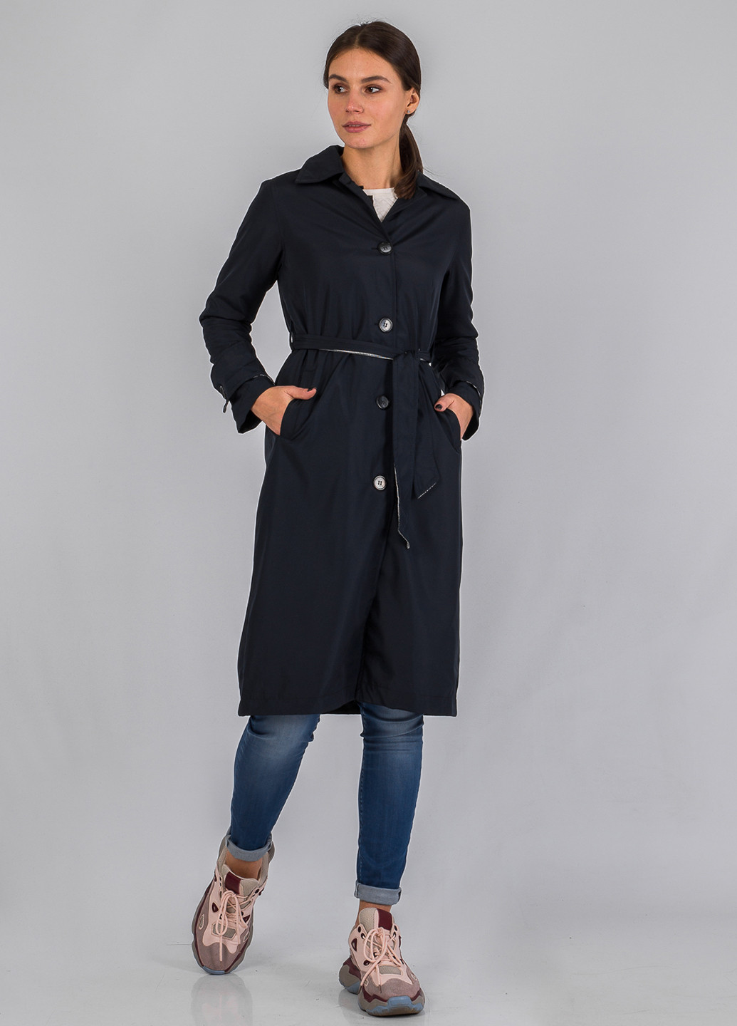 Плащ Bebe Plus тренчкот на гудзиках демісезон (253382395)