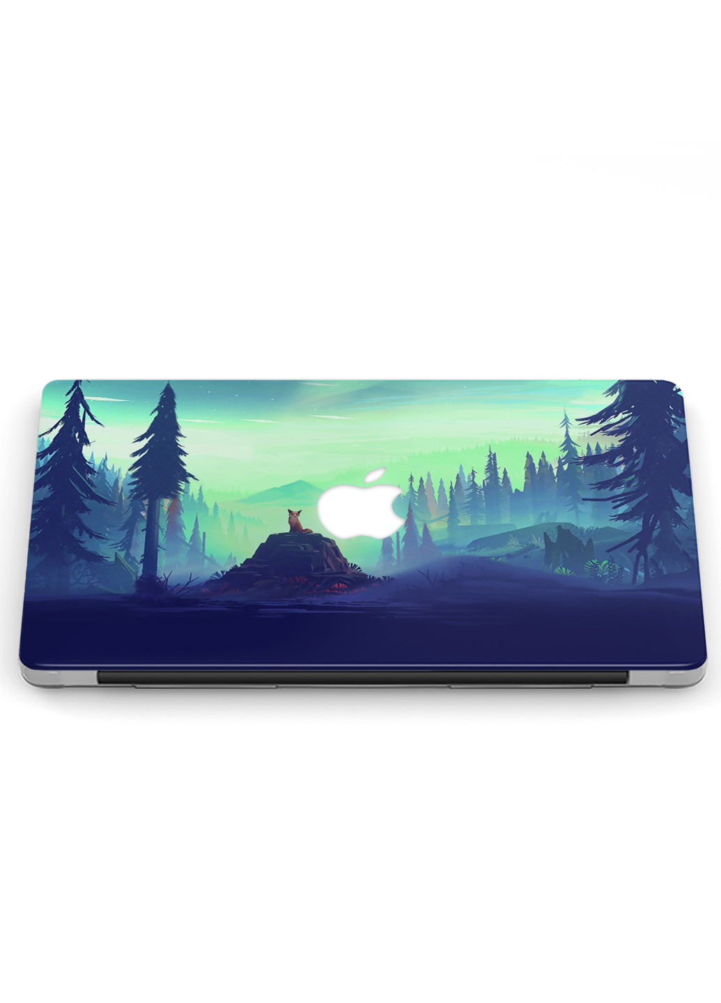 Чохол пластиковий для Apple MacBook Pro Retina 15 A1398 Мінімалізм (Among Trees on Steam) (6353-2548) MobiPrint (218857924)