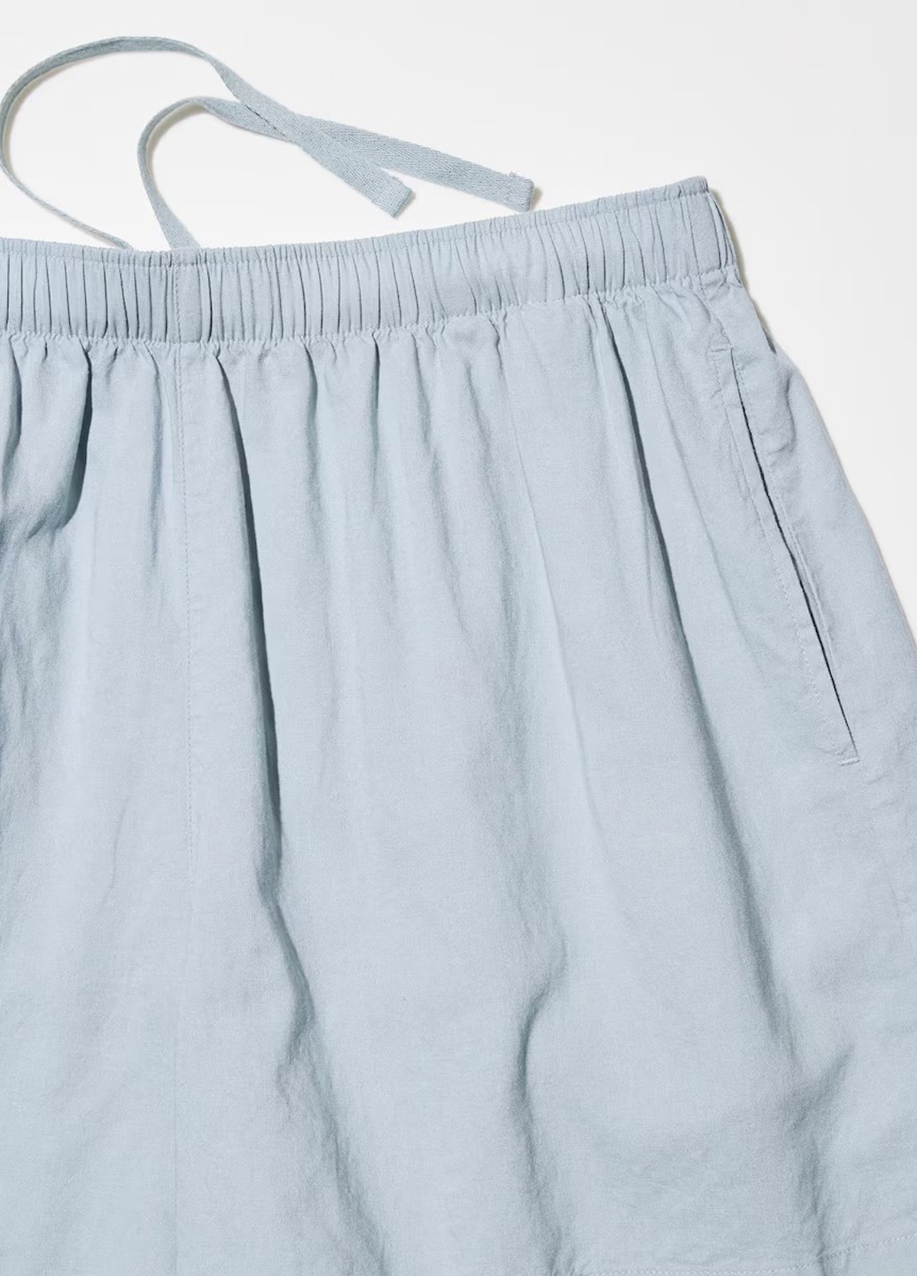 Синя всесезон піжама (сорочка, шорти) сорочка + шорти Uniqlo