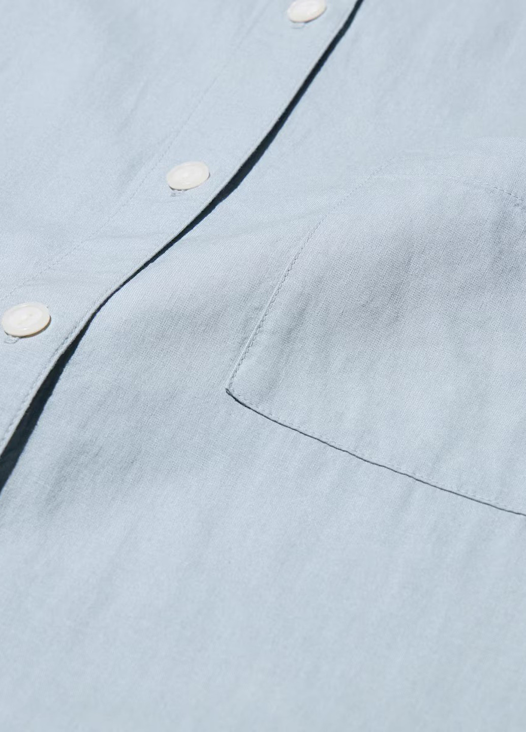 Синя всесезон піжама (сорочка, шорти) сорочка + шорти Uniqlo