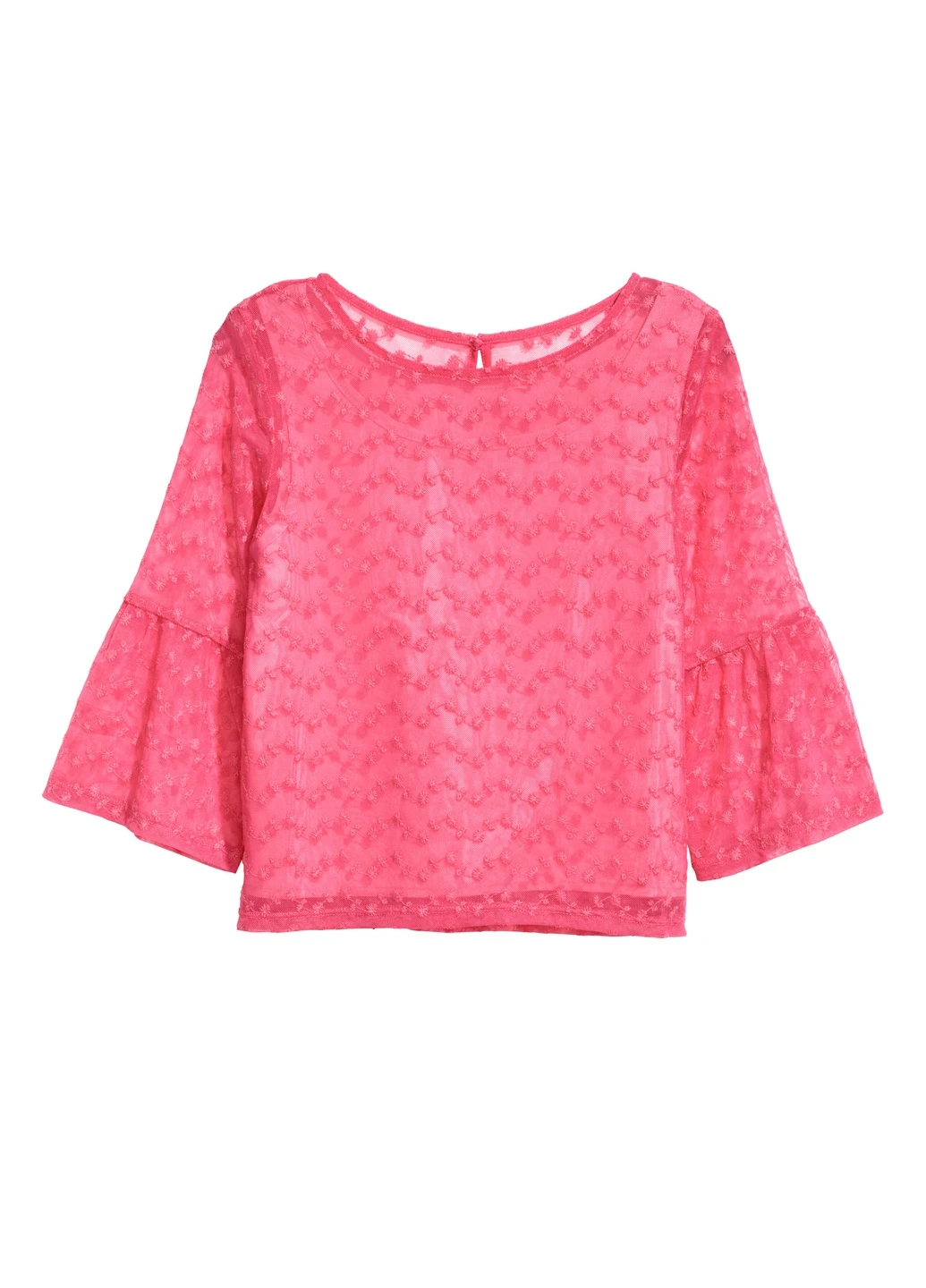 Блуза демісезон,рожевий в візерунки, H&M (254698494)