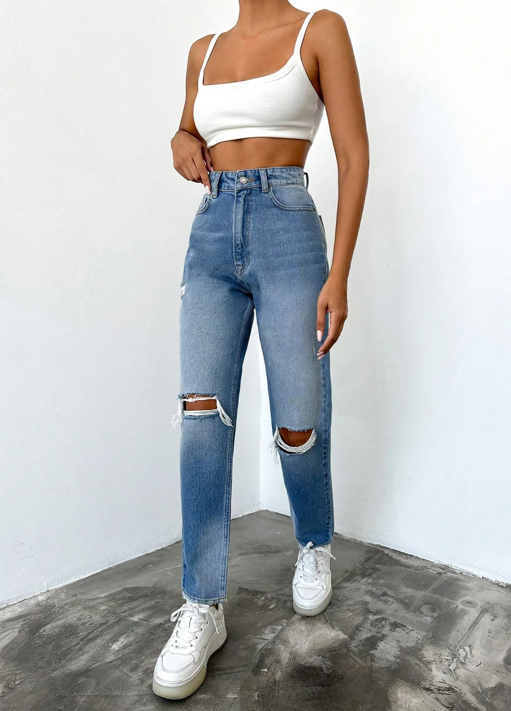 Джинси SHEIN - (316157939)
