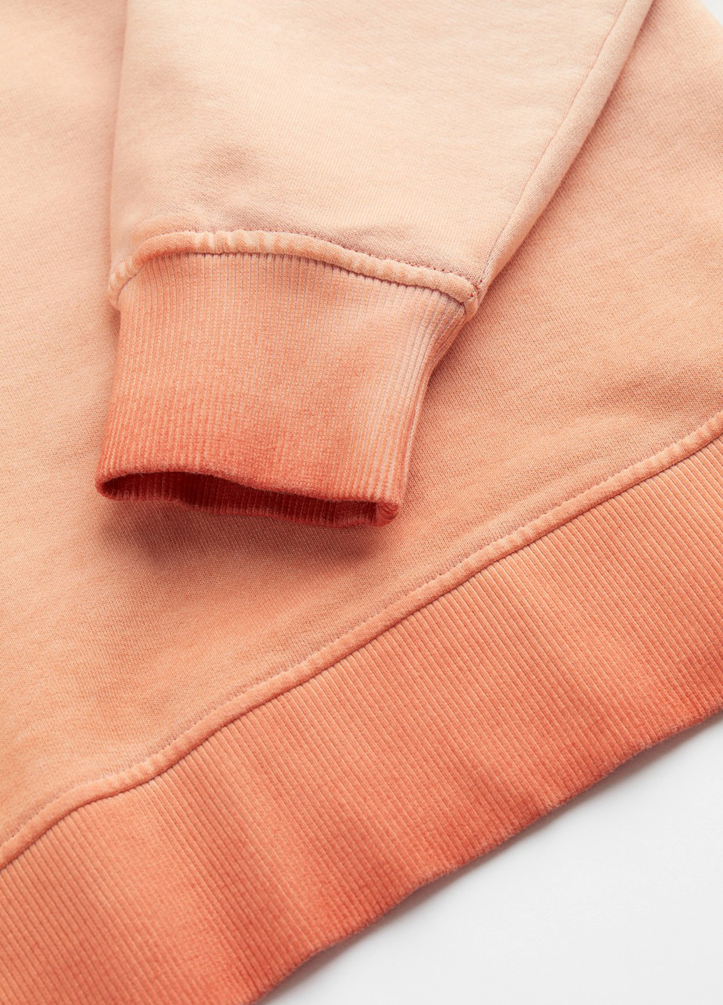 Персиковый свитшот H&M градиент без декора (314704408)