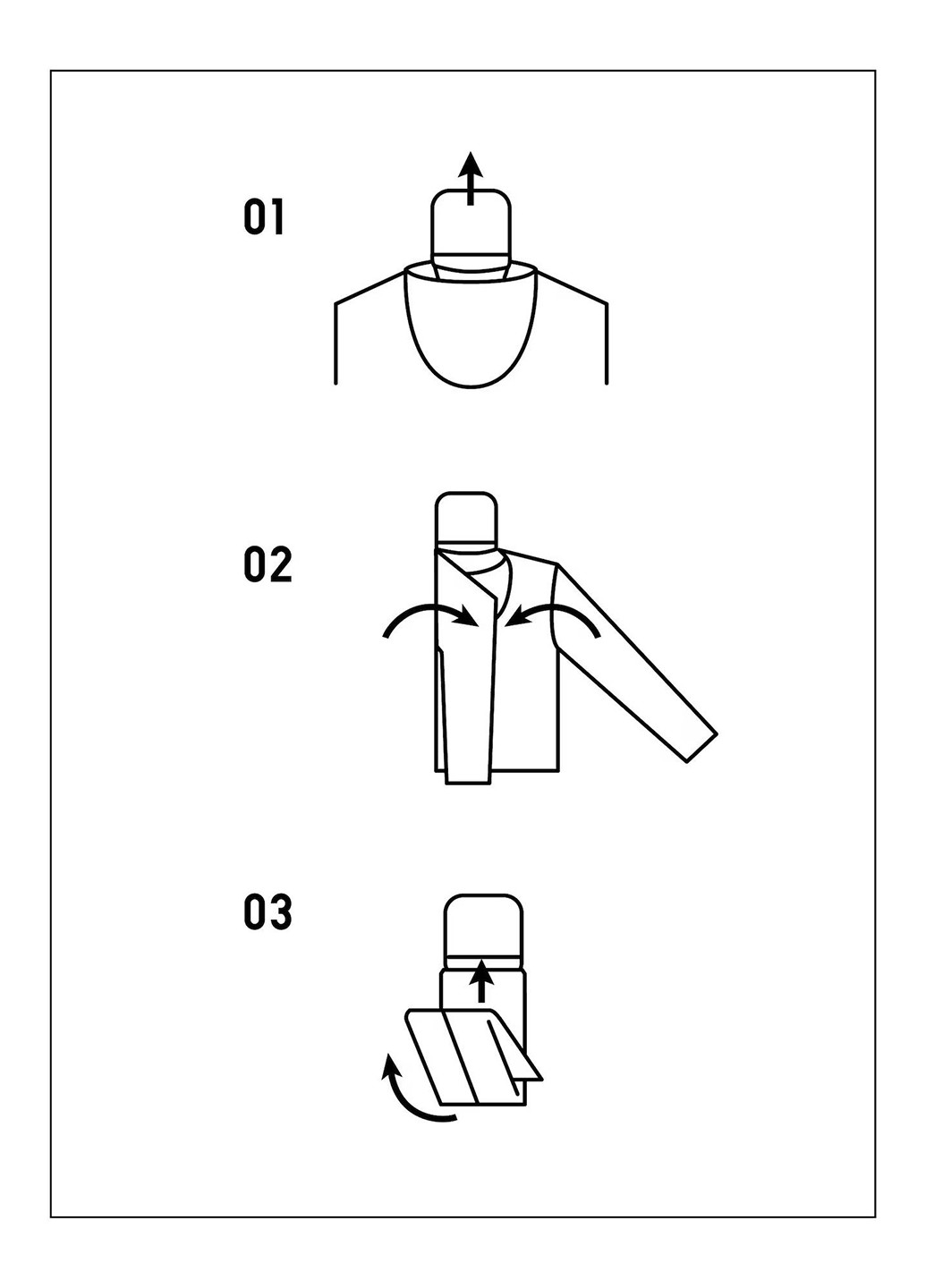 Чорна демісезонна вітровка Uniqlo