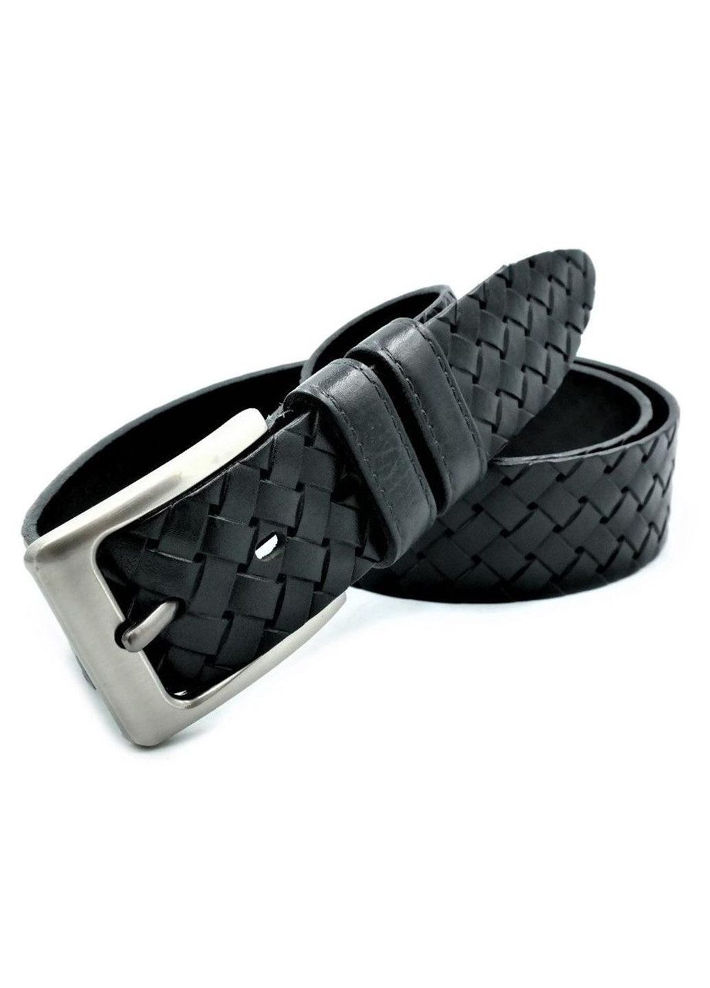 Мужской кожаный ремень 110-120х4 см Weatro (232989918)