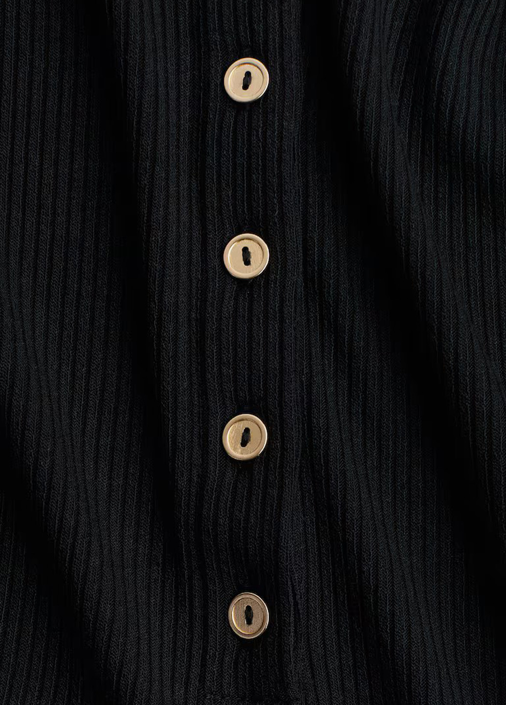 Чорна сукня H&M однотонна