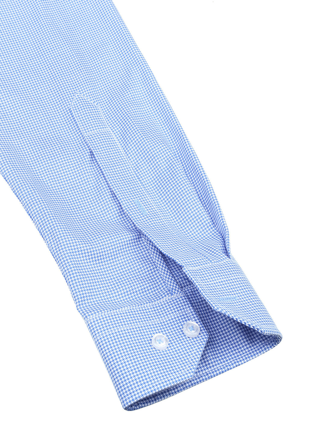 Голубой кэжуал рубашка в клетку Pako Lorente с длинным рукавом