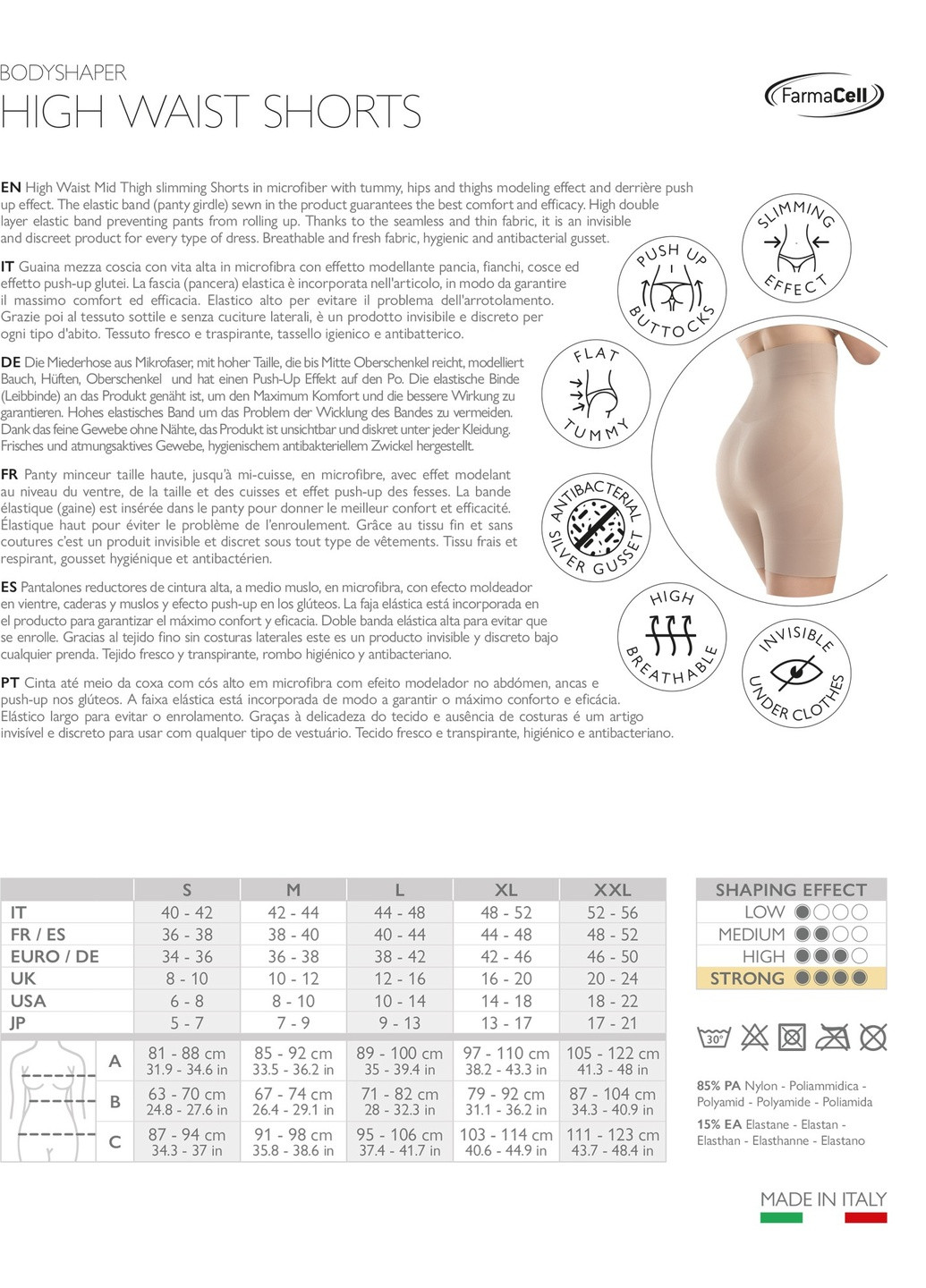 Корректирующие шорты Relaxsan farmacell bodyshaper (227042670)