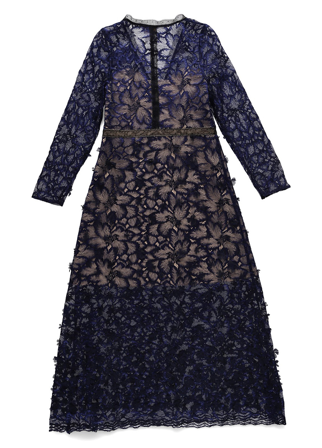 Індиго вечірня, святковий сукня кльош Foxiedox однотонна