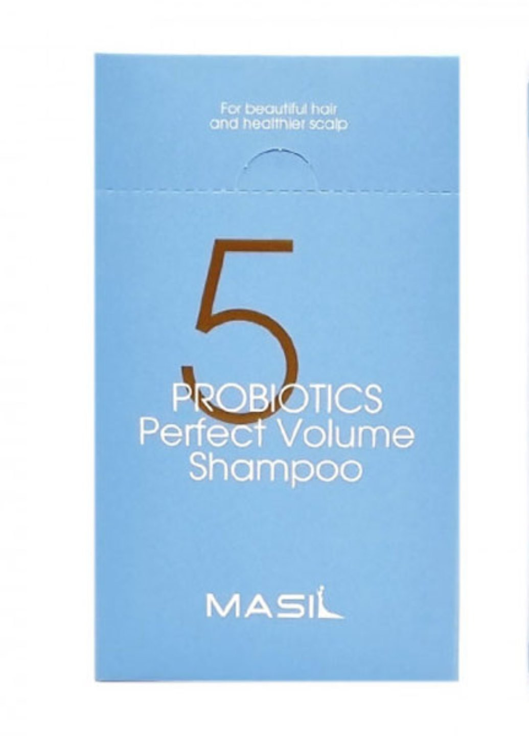 Шампунь для объема волос с пробиотиками 5 PROBIOTICS PERFECT VOLUME SHAMPOO, 8*20 шт MASIL (249908992)