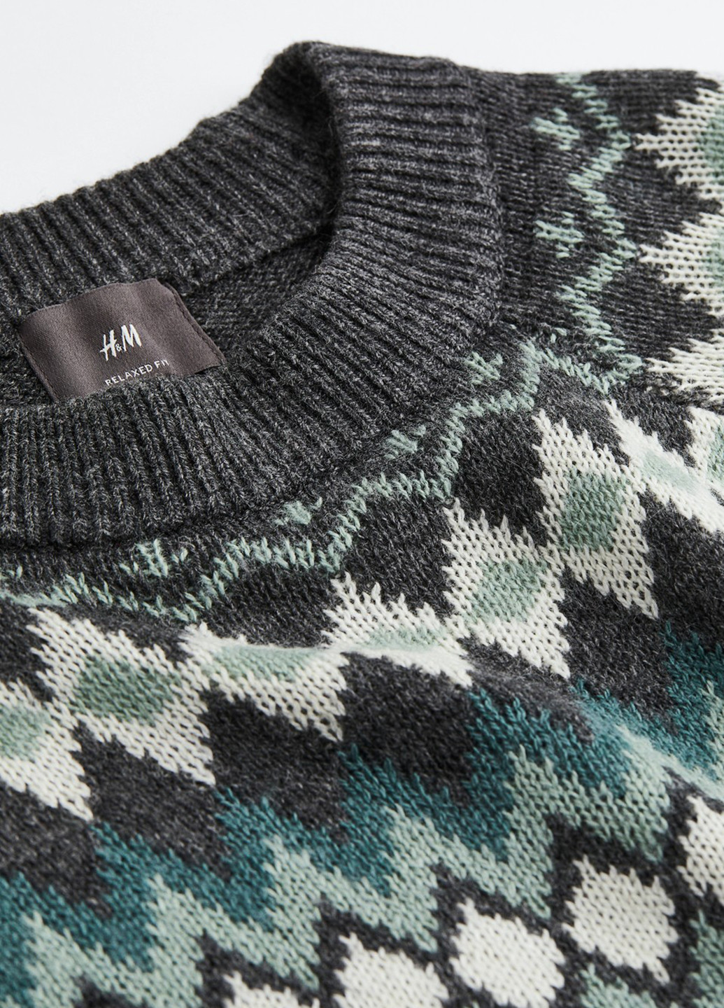 Комбінований зимовий джемпер джемпер H&M