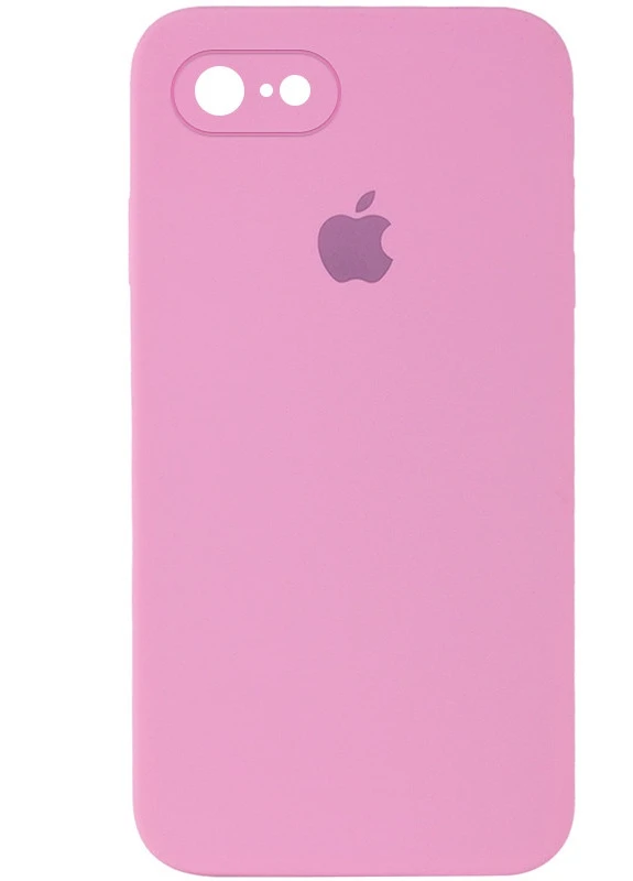 Чохол Silicone Case Square Full Camera Protective (AA) для Apple iPhone 6 / 6s (4.7 ') Рожевий / Light pink (is_00000040228_29) Epik (229724743)