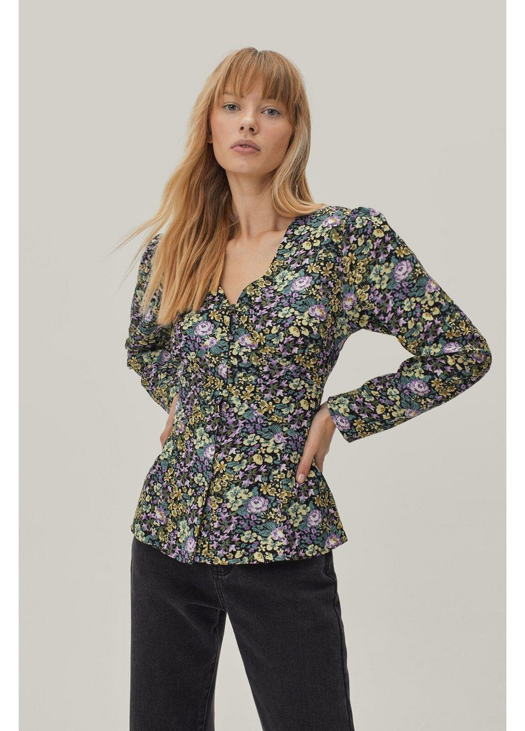 Комбинированная блуза Nasty Gal