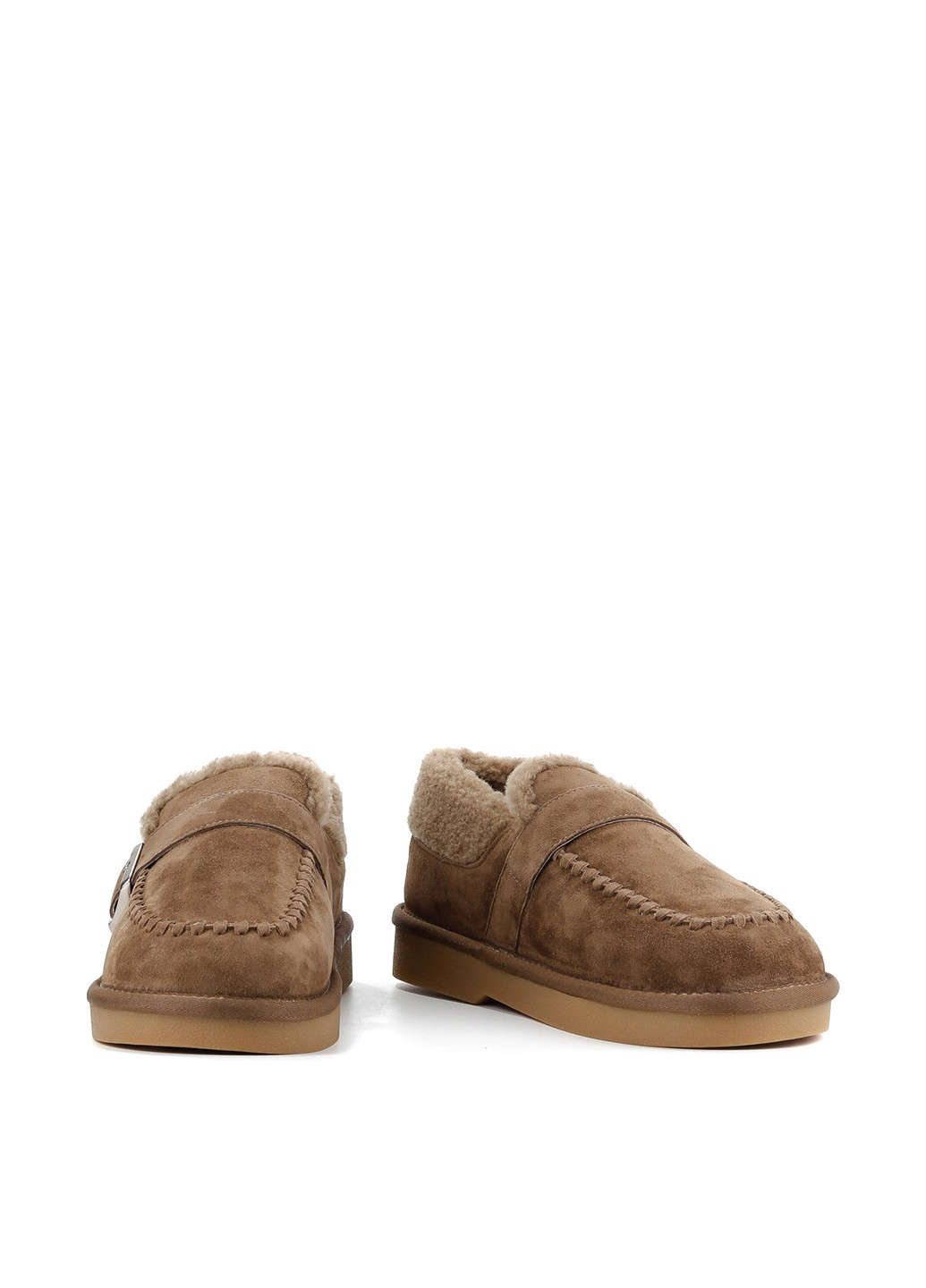 Le'BERDES Туфлі темно-бежевий з натуральна замша, україна — зима (361019742)