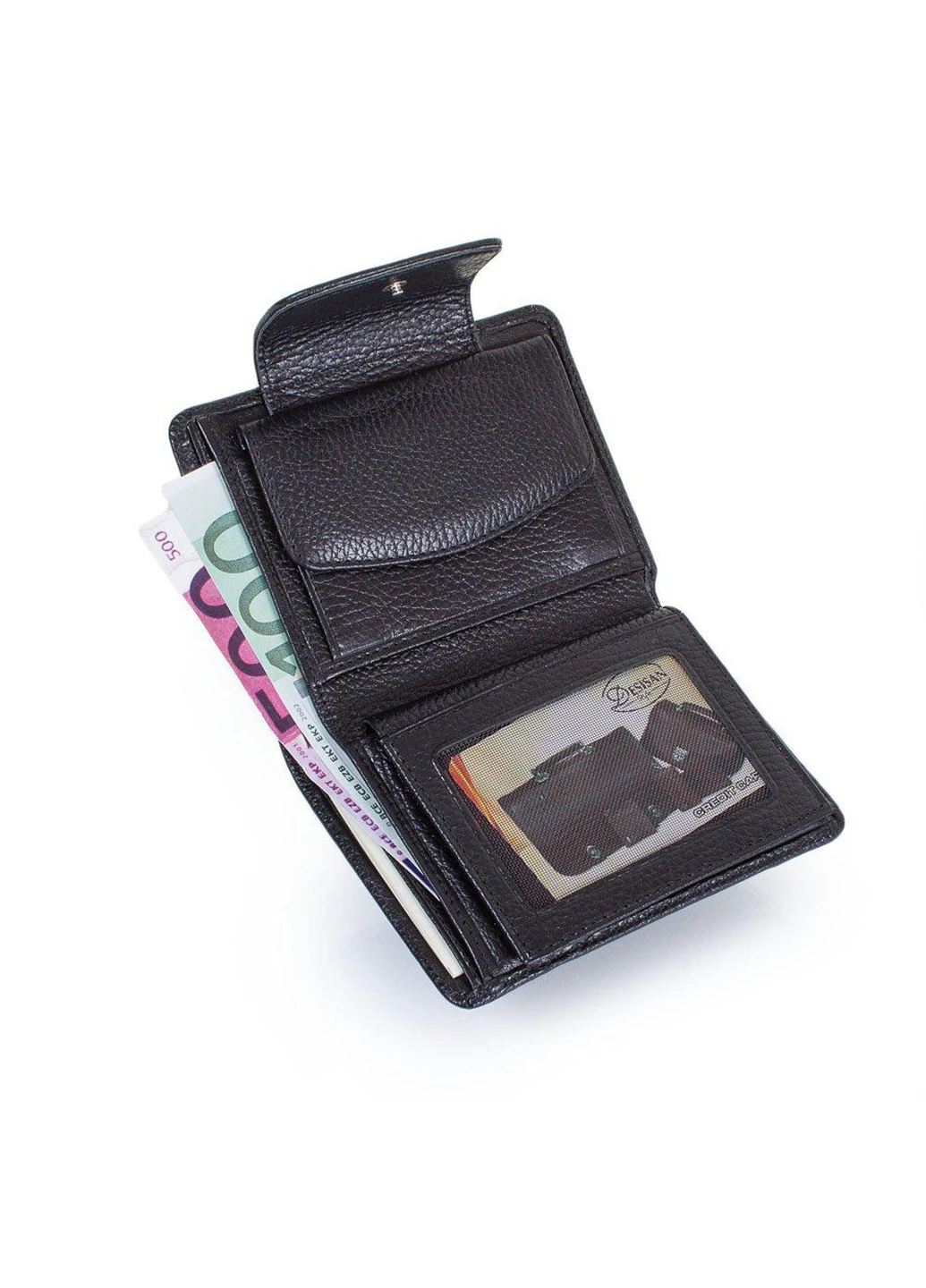 Женский кожаный кошелек 13,5х10,5х2,5 см Desisan (250096879)