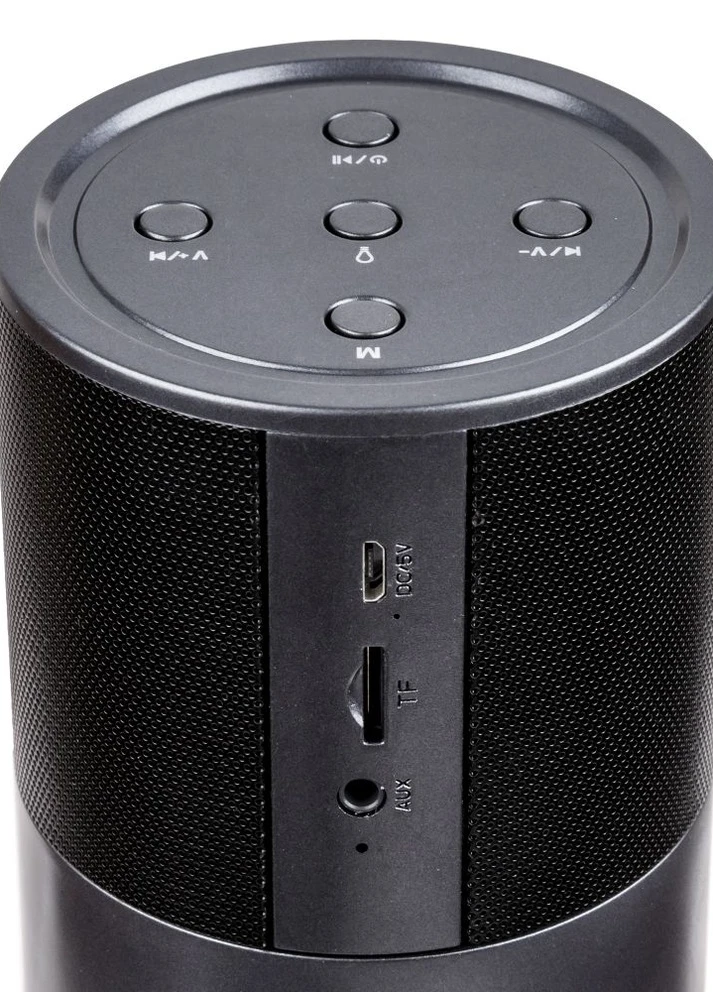 Колонка портативная RB-M46 15Вт USB, AUX, FM, Bluetooth черная (ЦУ-00030850) XPRO (254257046)