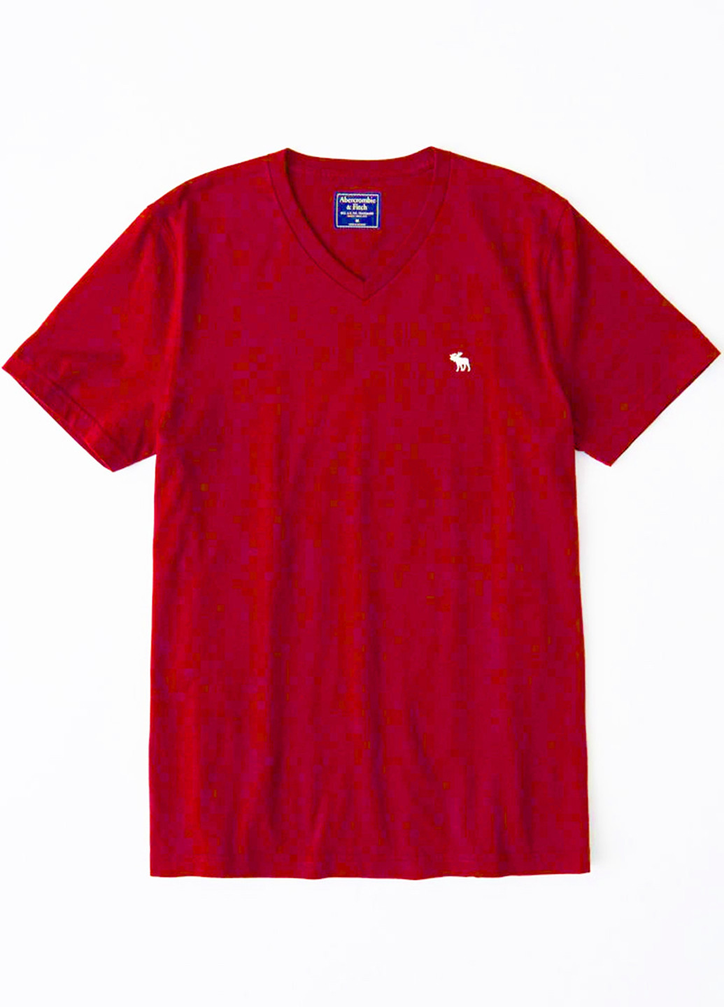 Красная футболка Abercrombie & Fitch