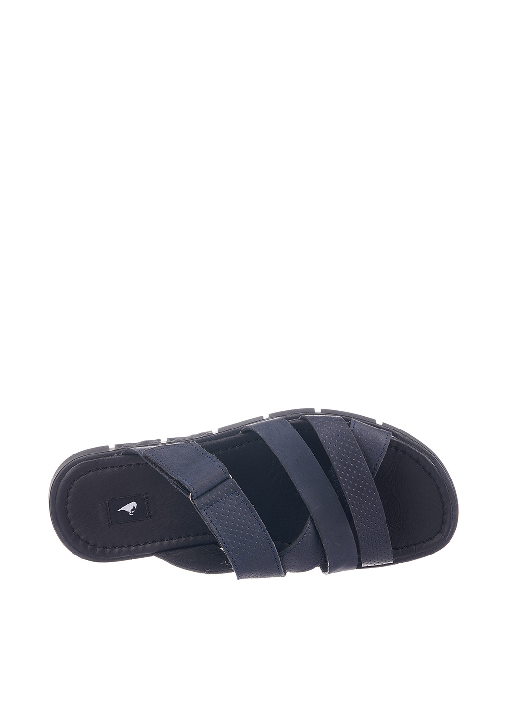 Темно-синие кэжуал шлепанцы Luciano Carvari