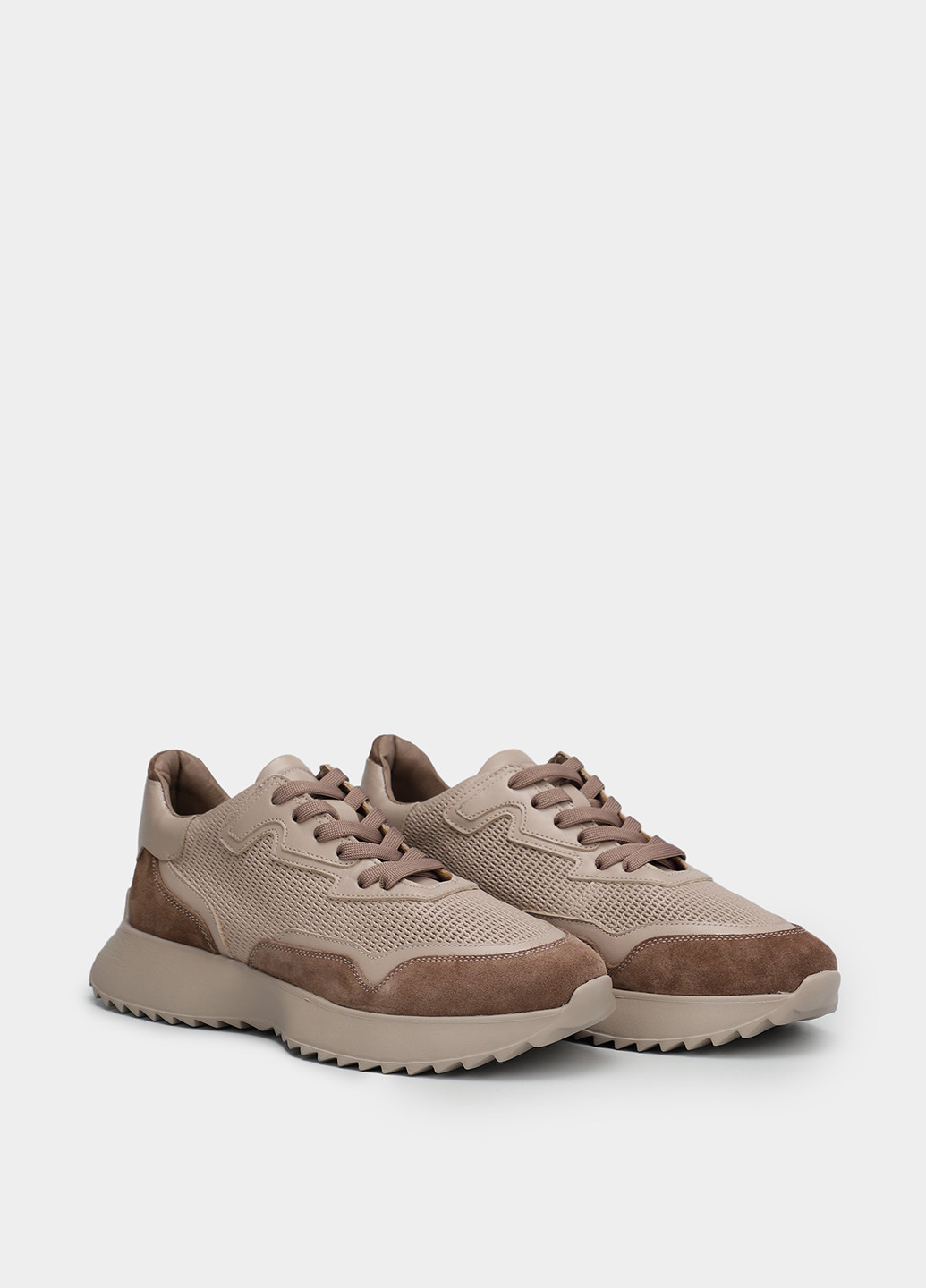 Кросівки Braska 0671-3036 темно-бежеві літо (327368786)