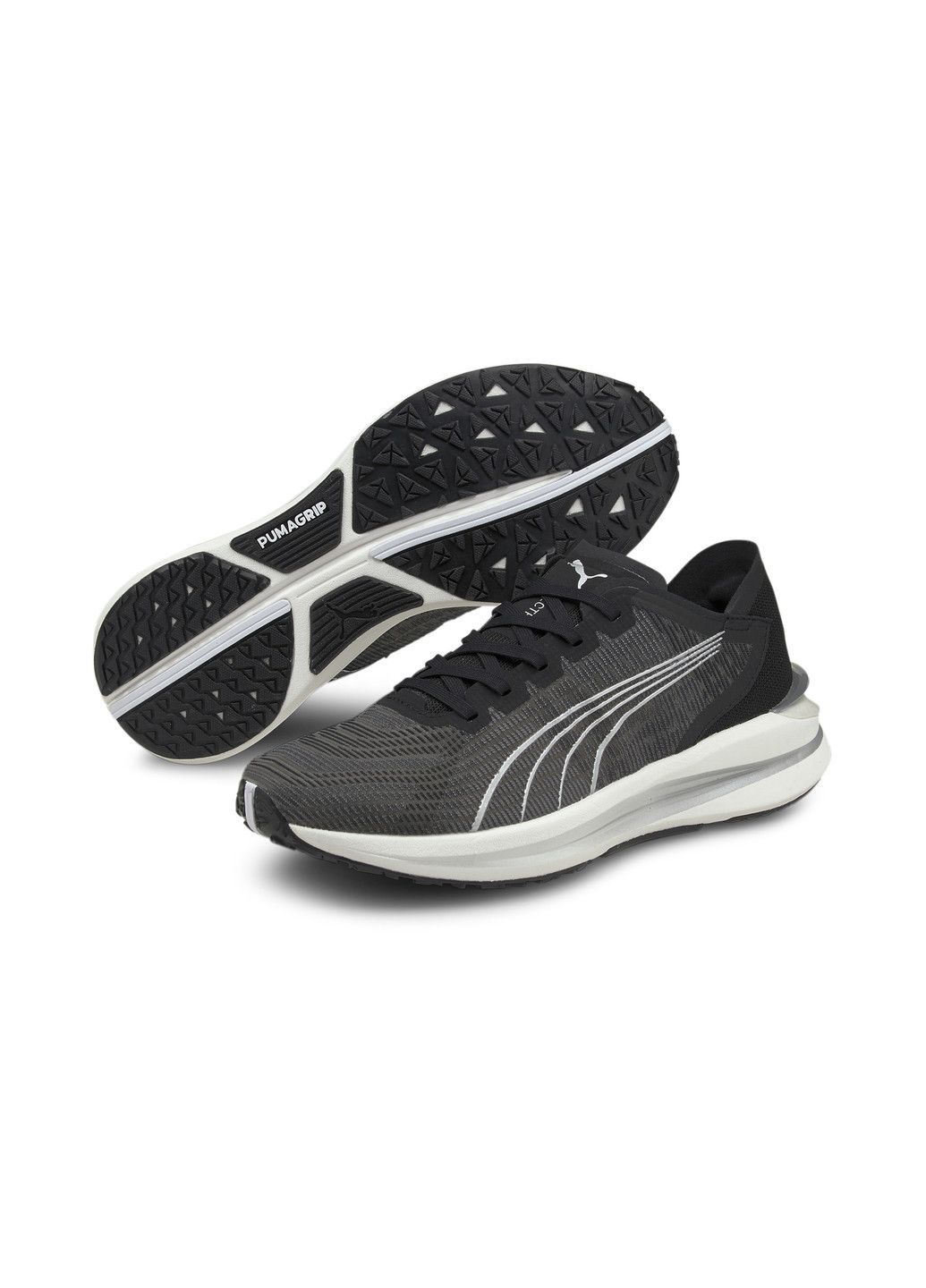 Чорні всесезонні кросівки electrify nitro women's running shoes Puma